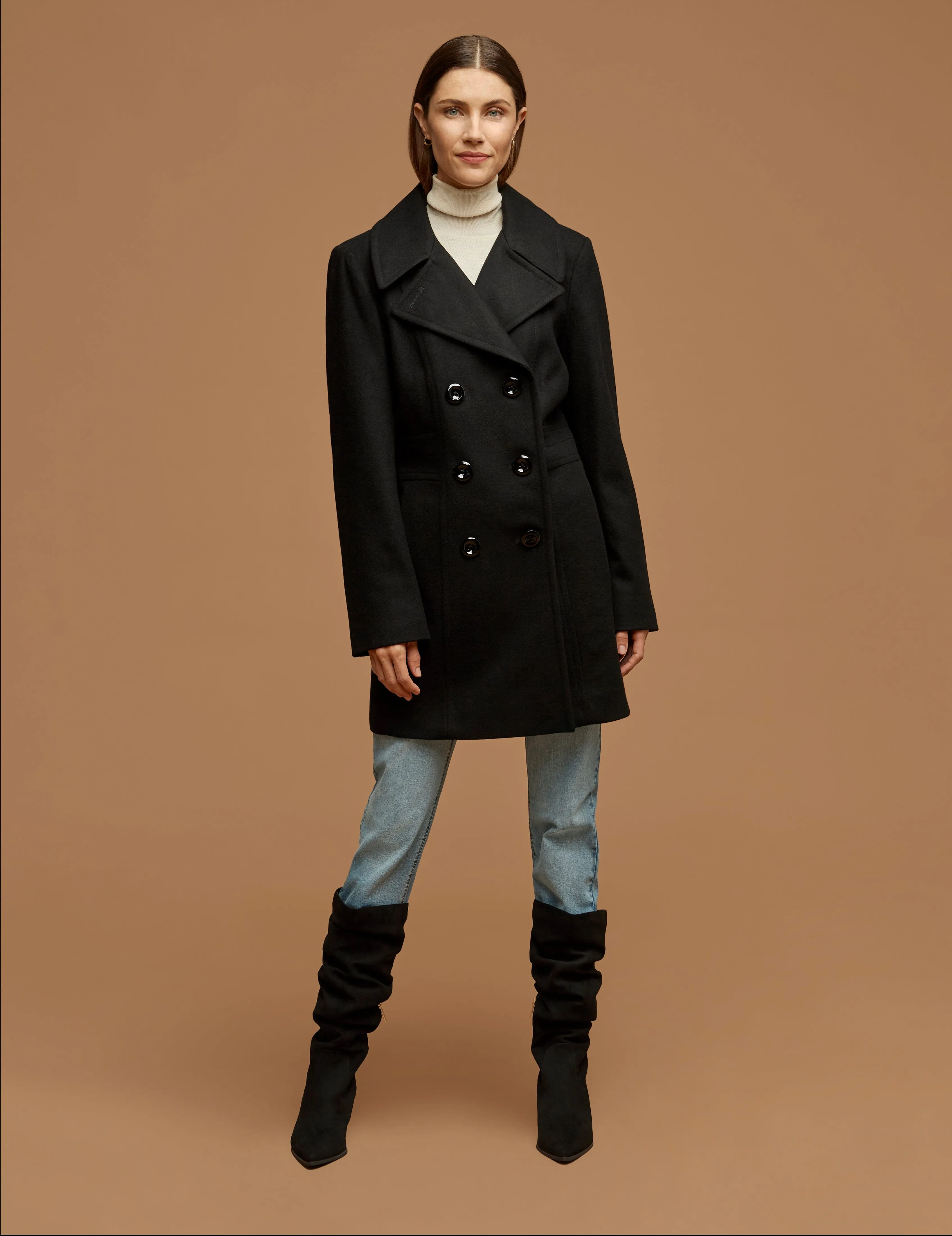 Double Breasted Wool Coat sold by Anne Klein product image thumbnail 2