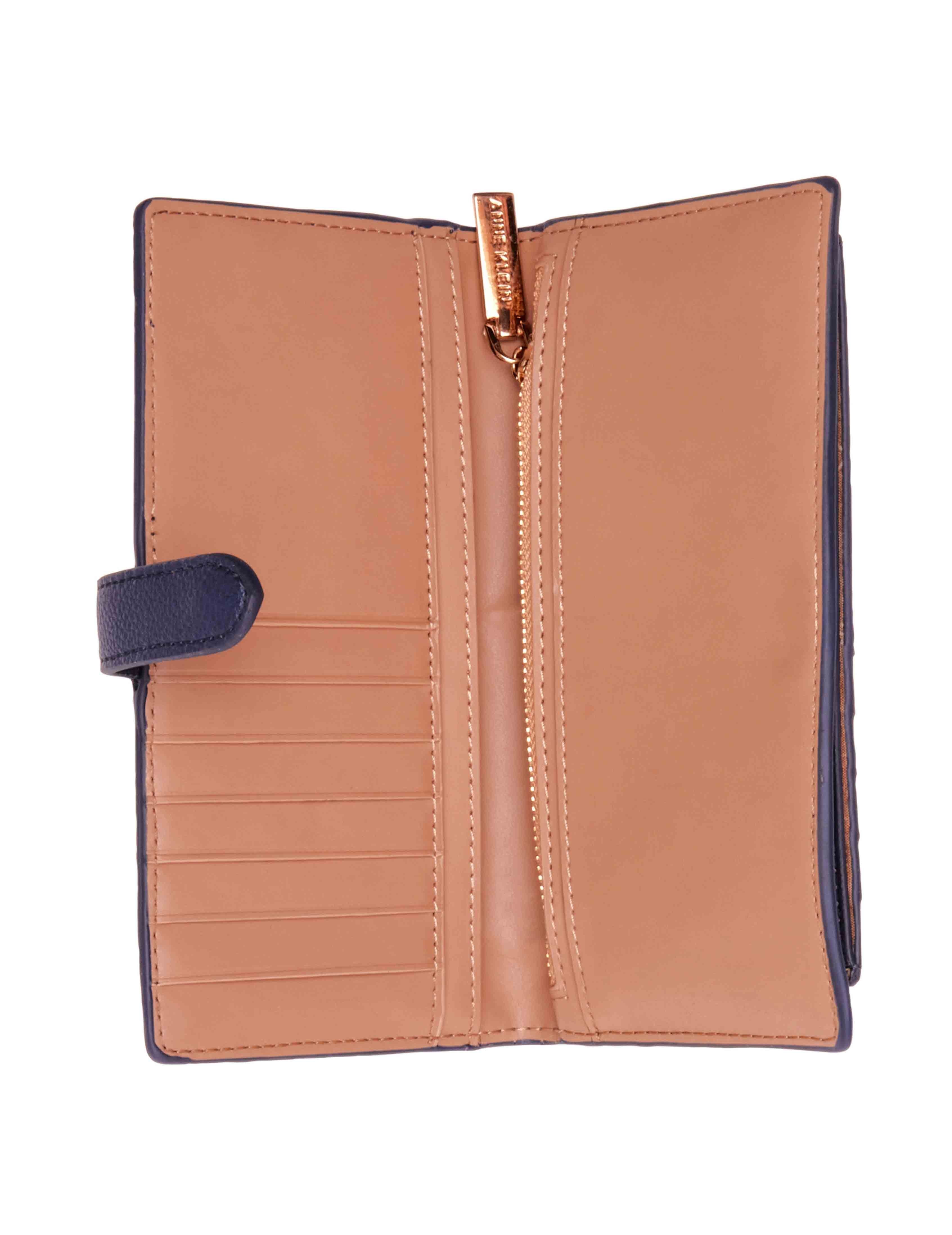 AK Debossed Logo Two Piece Snap Wallet sold by Anne Klein product image thumbnail 5