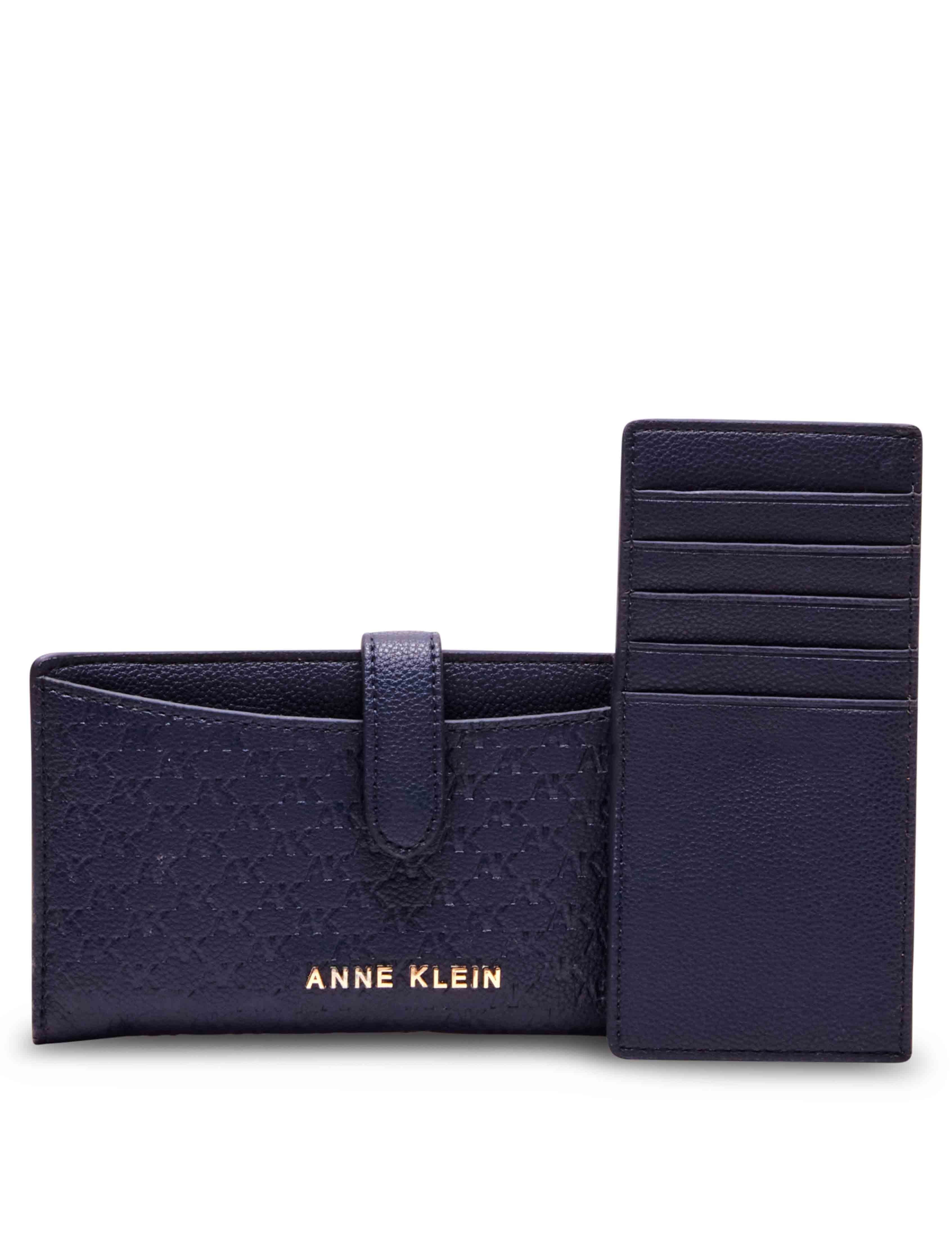 AK Debossed Logo Two Piece Snap Wallet sold by Anne Klein product image thumbnail 4