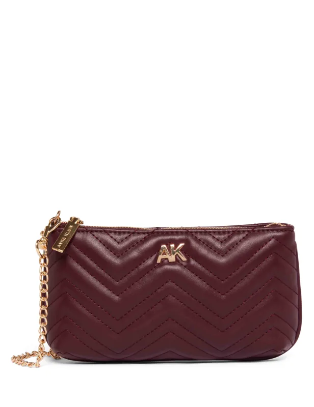 AK Quilted Chain Wristlet sold by Anne Klein