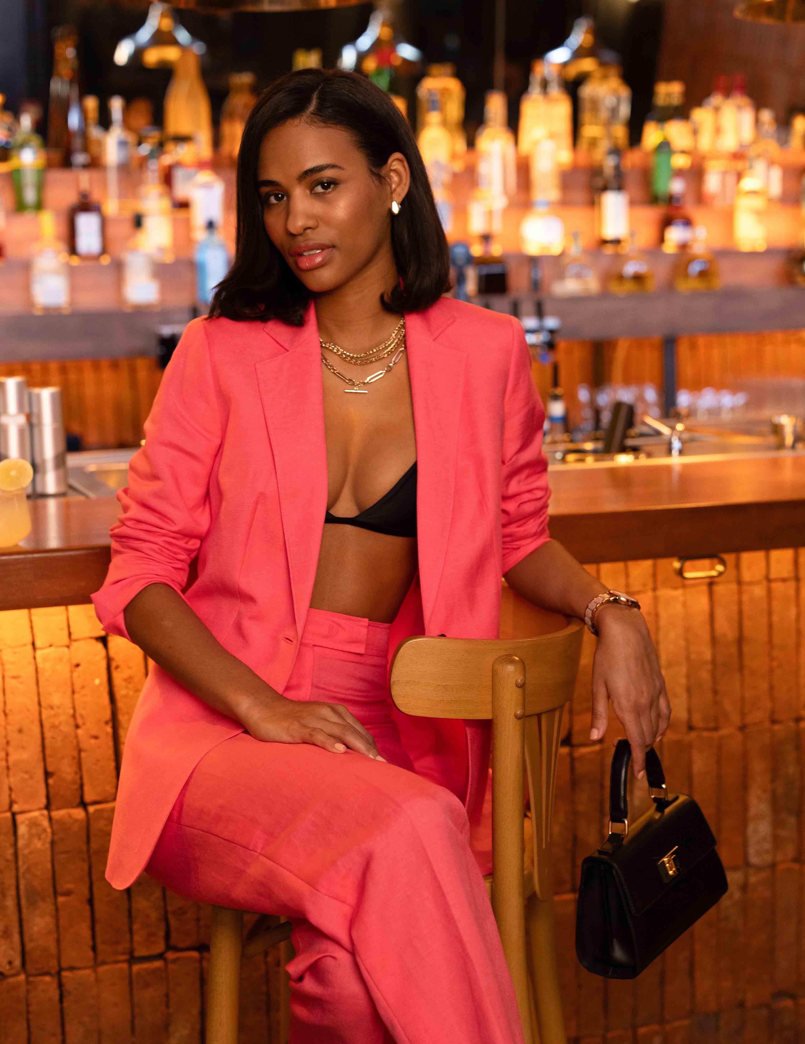 The Jillian Wide Leg Pant sold by Anne Klein