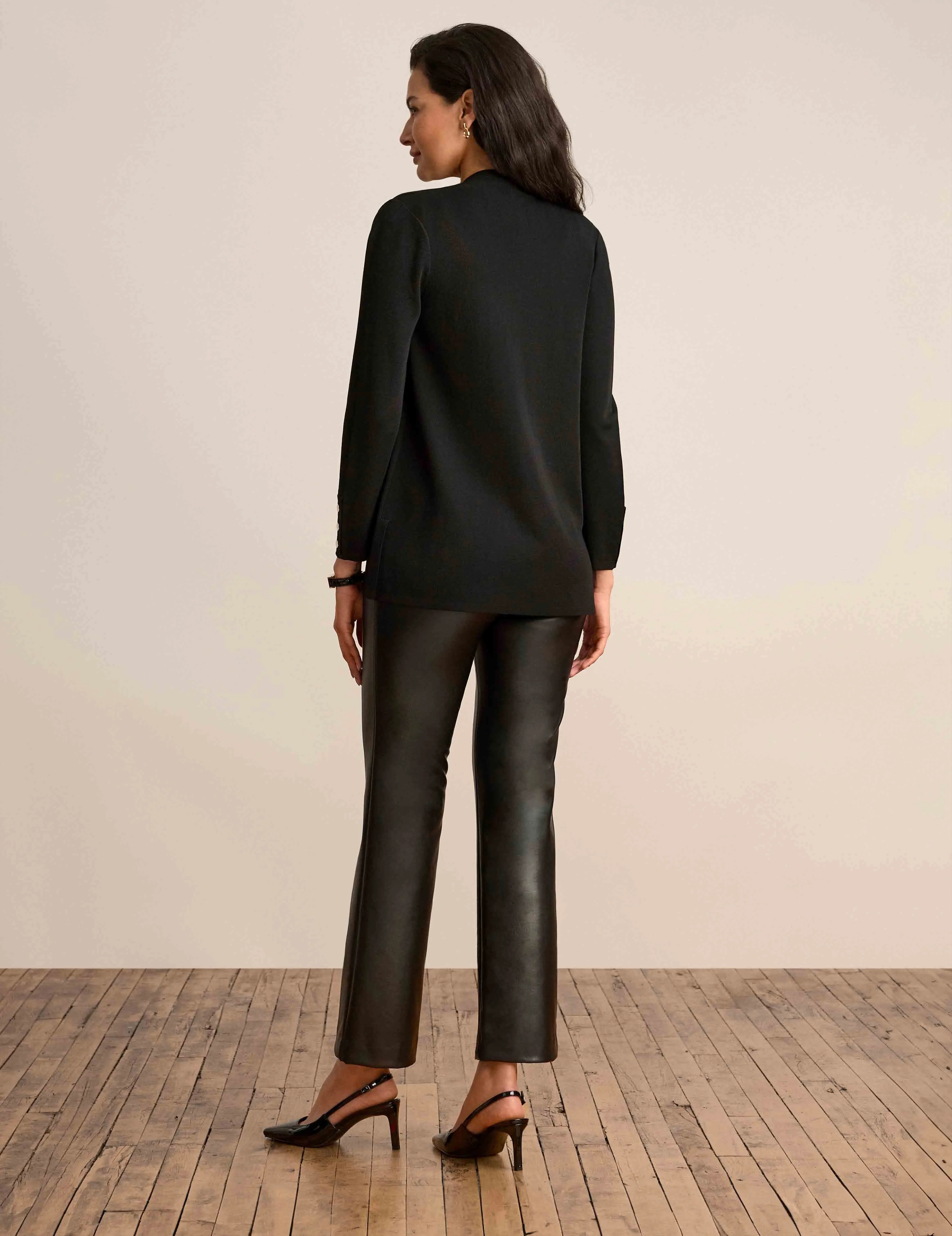 Carmel Self Edge Kissing Front Cardigan sold by Anne Klein product image thumbnail 2