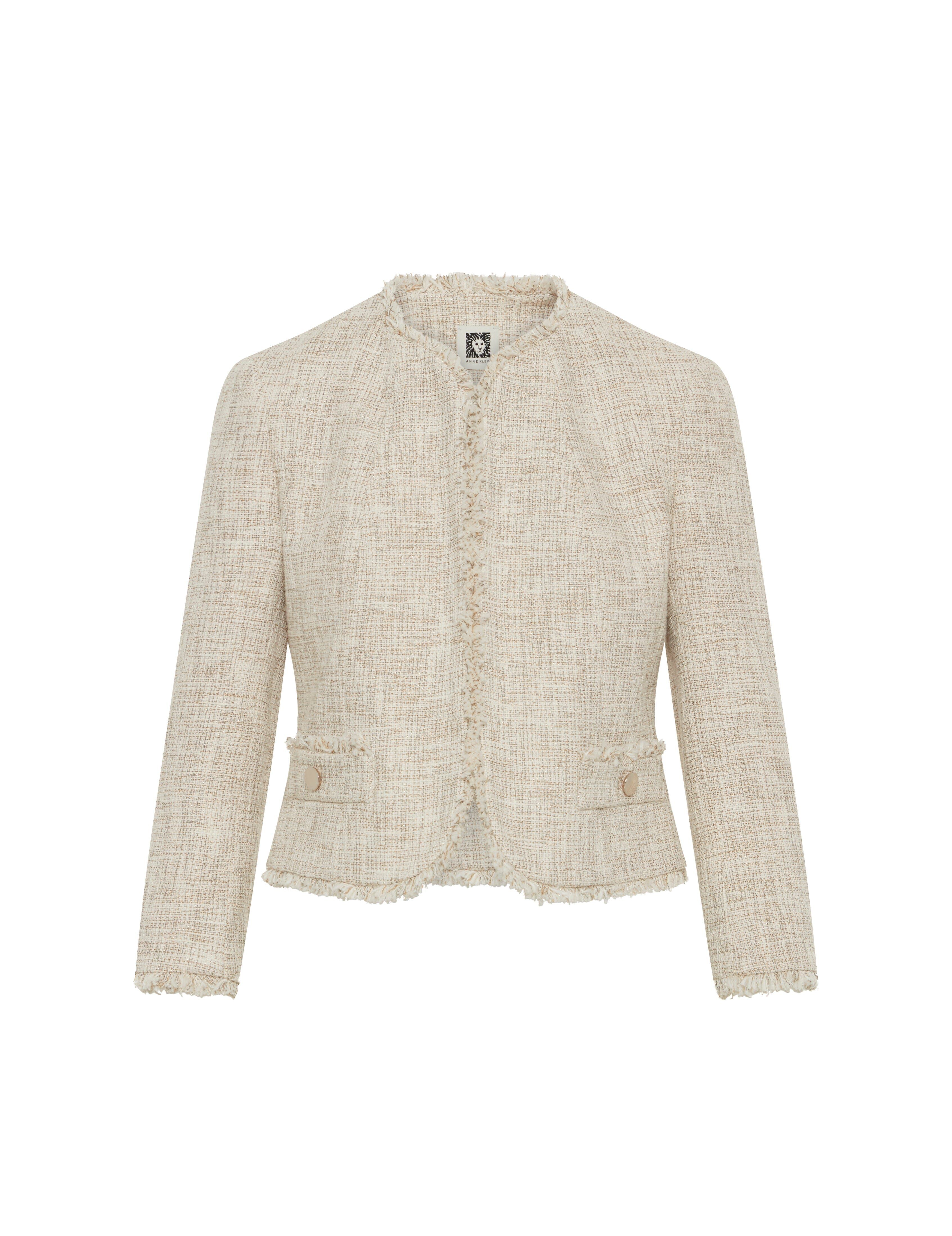 Button Jacket with Pocket Flaps- Sale sold by Anne Klein