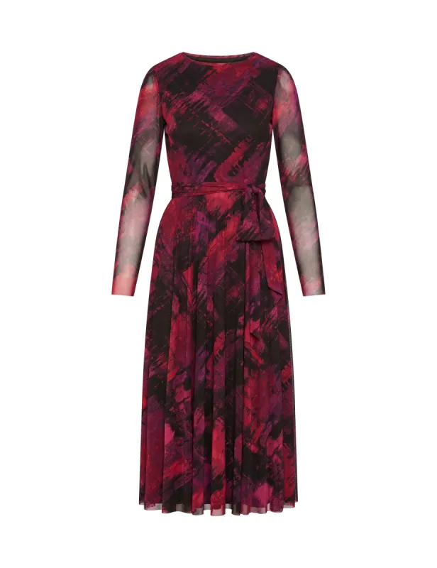 Printed Mesh Midi Dress- Clearance sold by Anne Klein