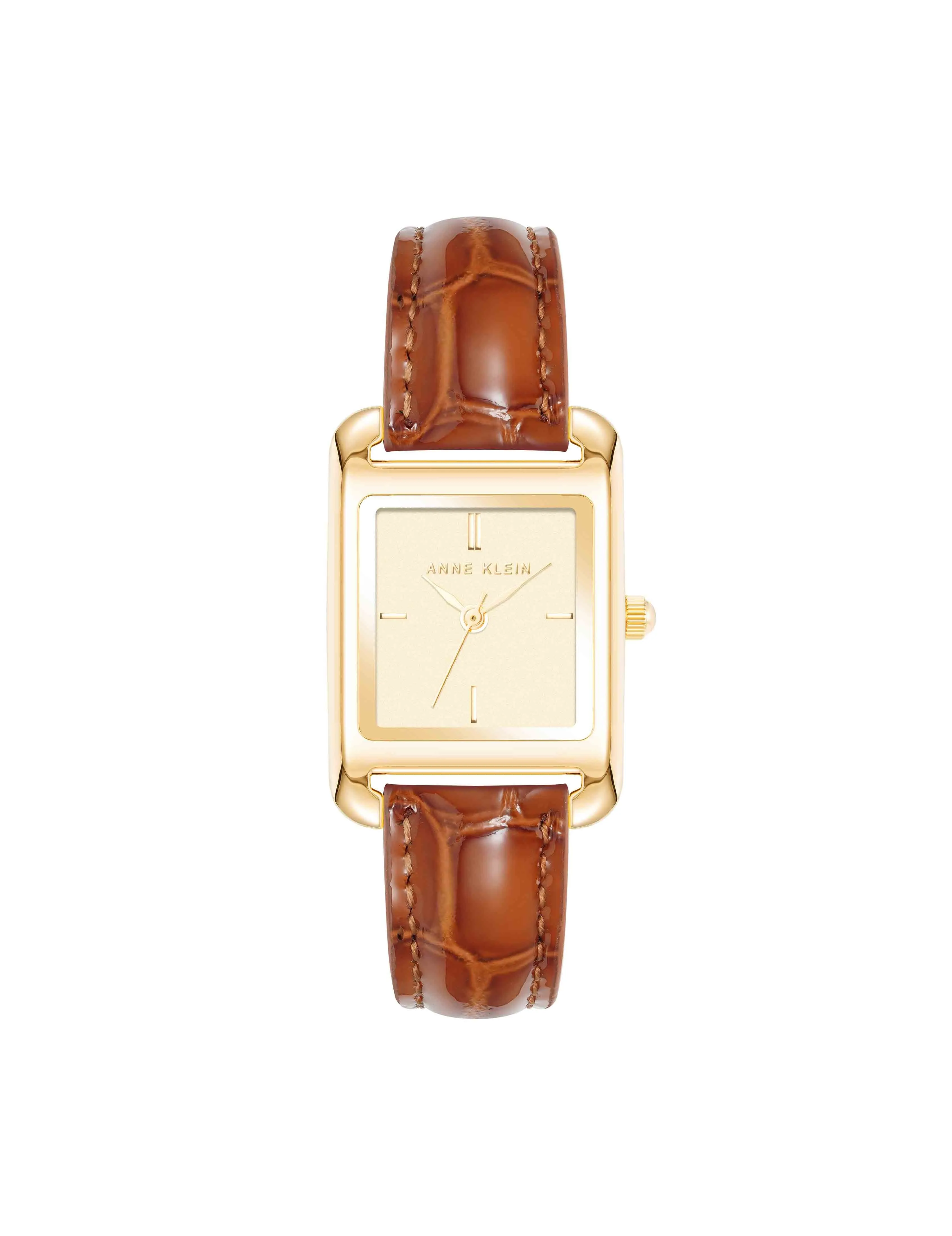 Legacy Calfskin Leather Strap Watch sold by Anne Klein