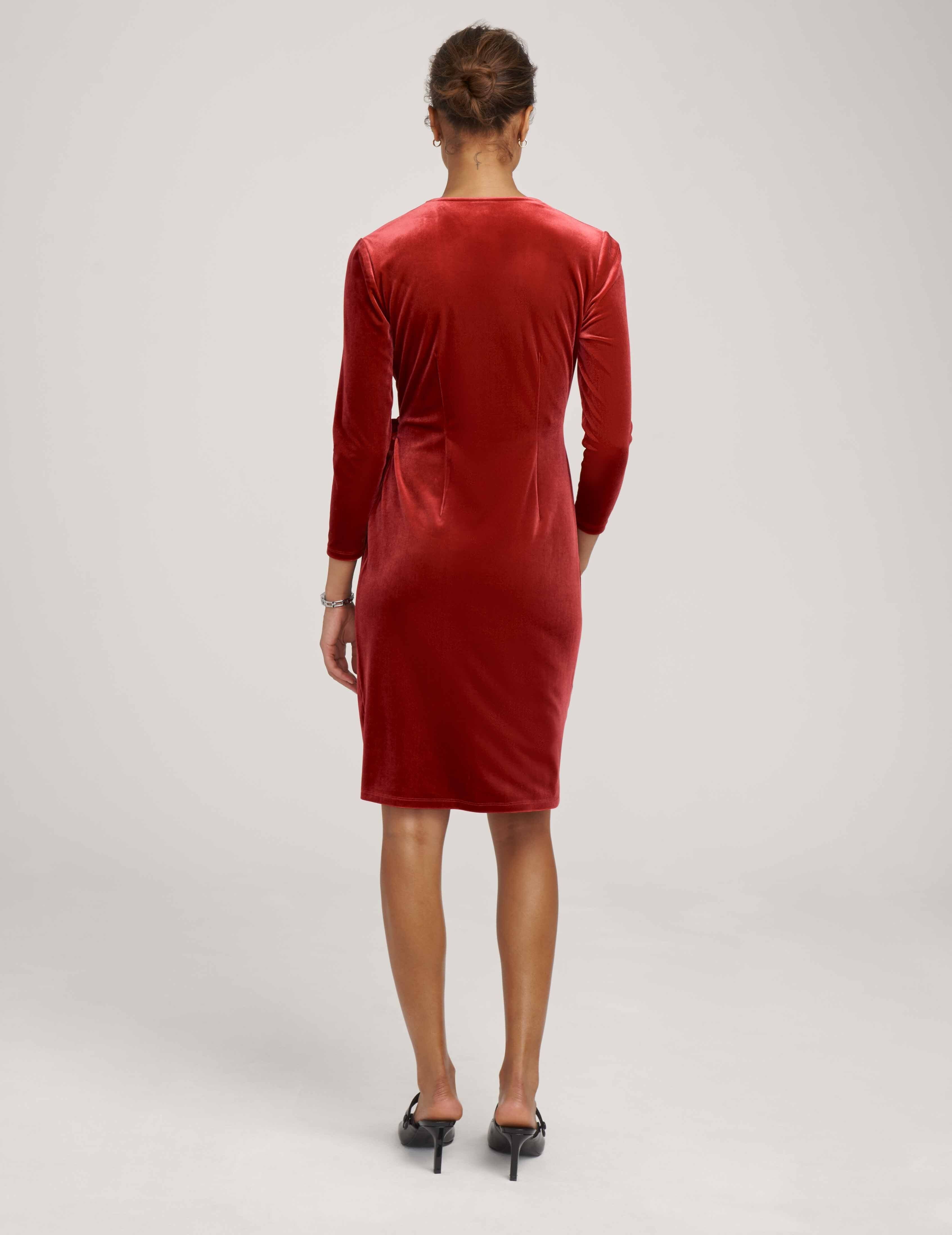 Velvet Classic Faux Wrap Dress- Clearance sold by Anne Klein product image thumbnail 2