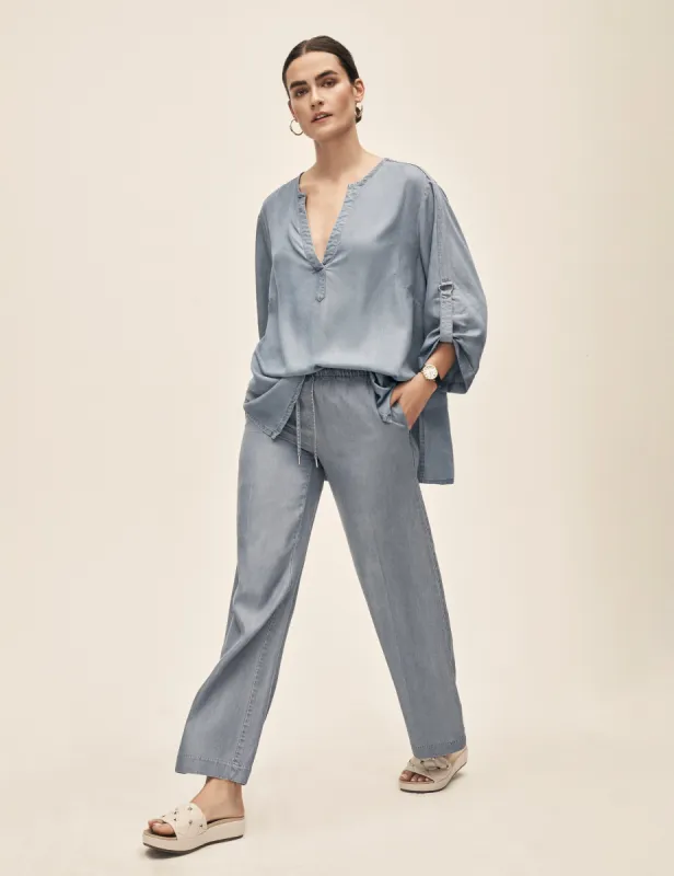 Pull On Paperbag Wide Leg Pants- Sale sold by Anne Klein