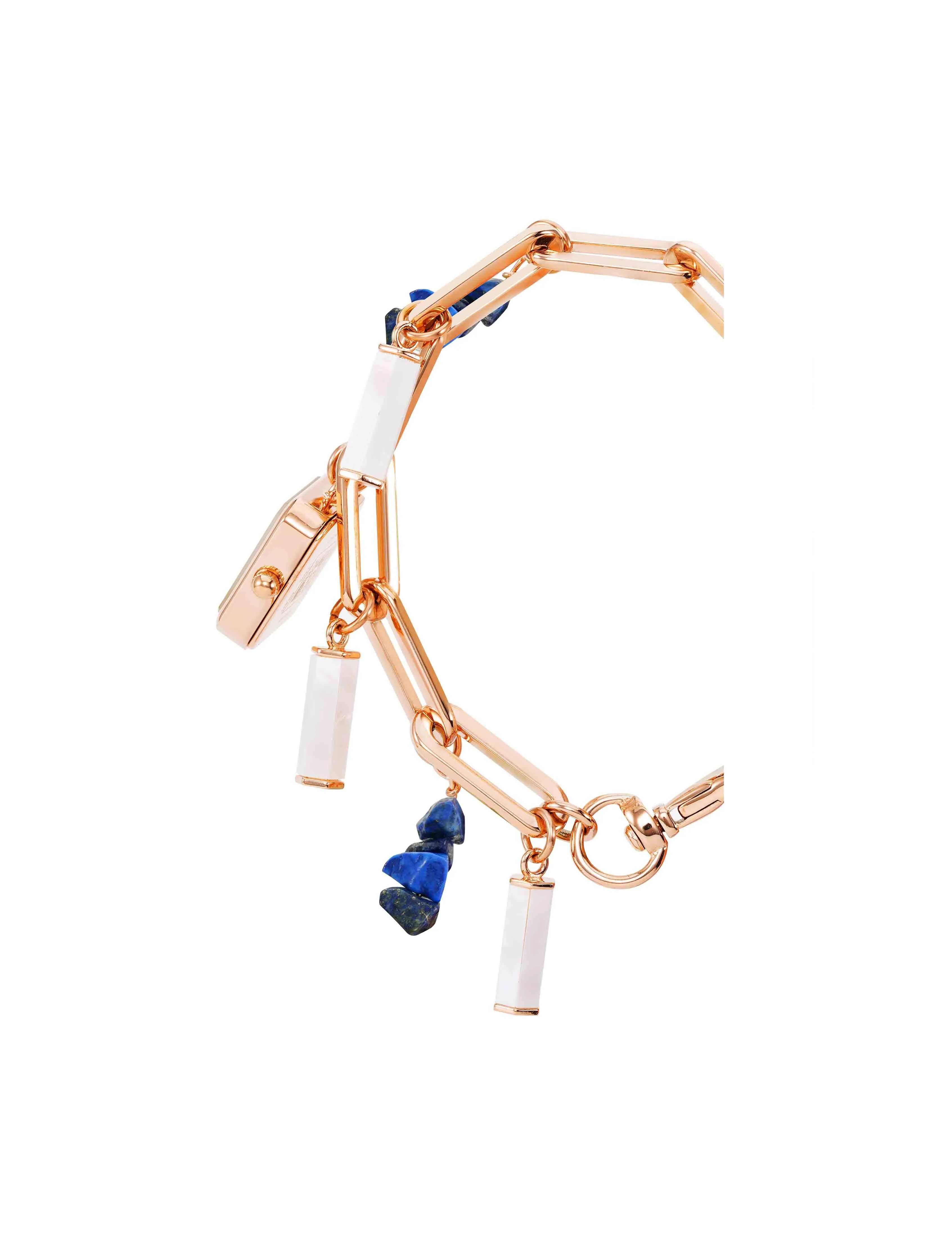 Gemstone Charm Bracelet Watch sold by Anne Klein product image thumbnail 3