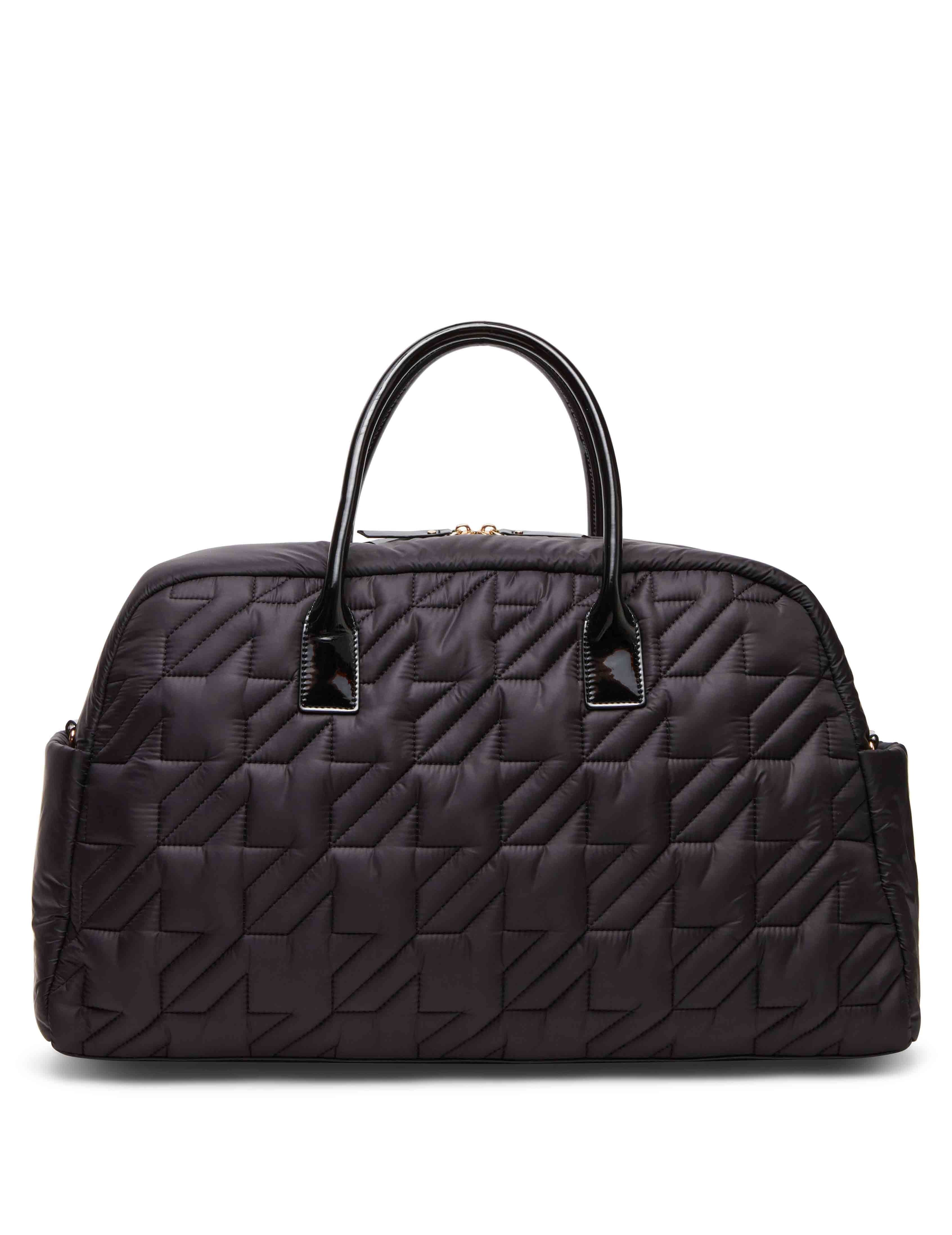 Quilted Nylon Weekender With Pouch And Web Strap sold by Anne Klein product image thumbnail 2