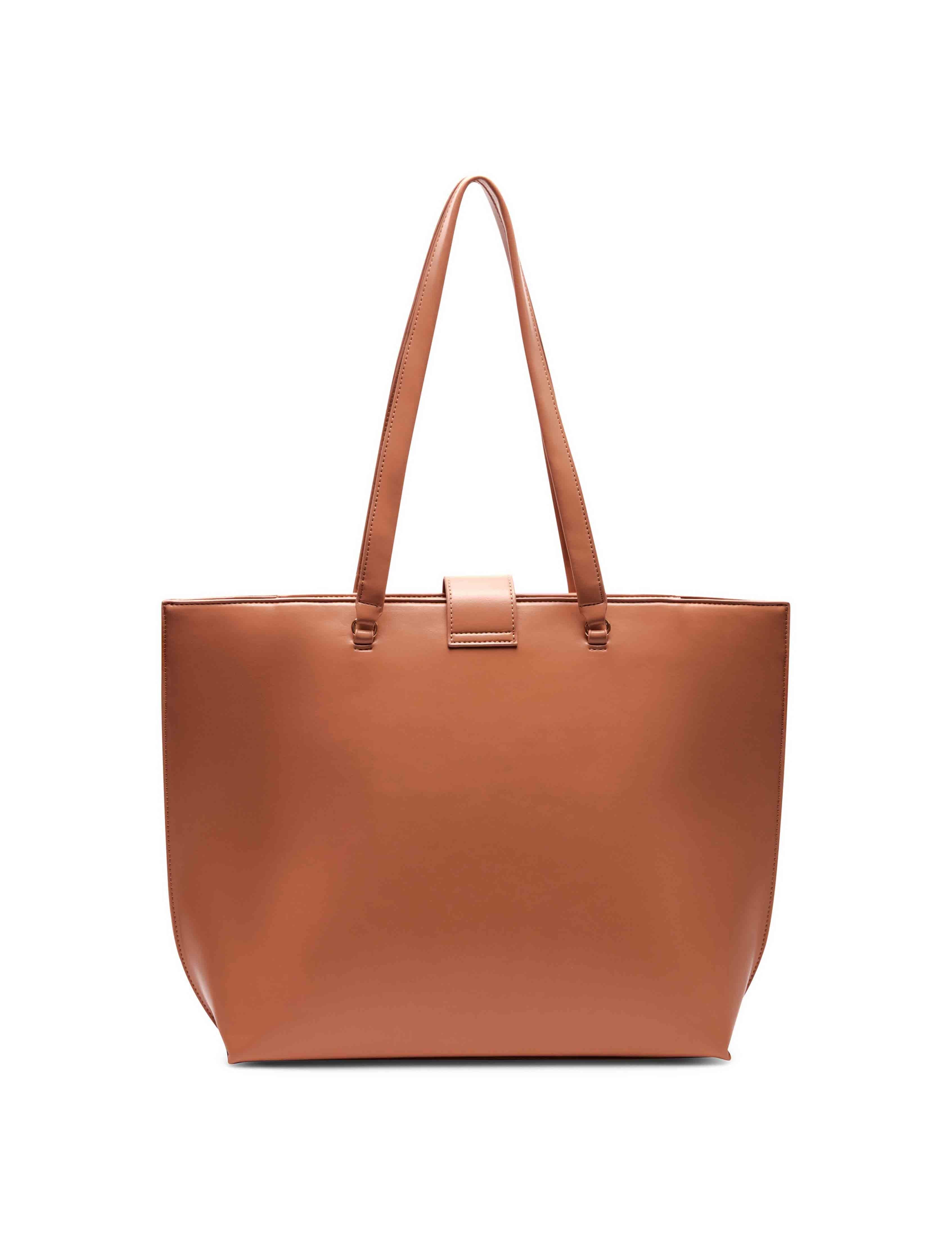 Large Tote With Enamel Turn Lock sold by Anne Klein product image thumbnail 2