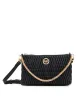 Ruched Crossbody With Chain Swag sold by Anne Klein