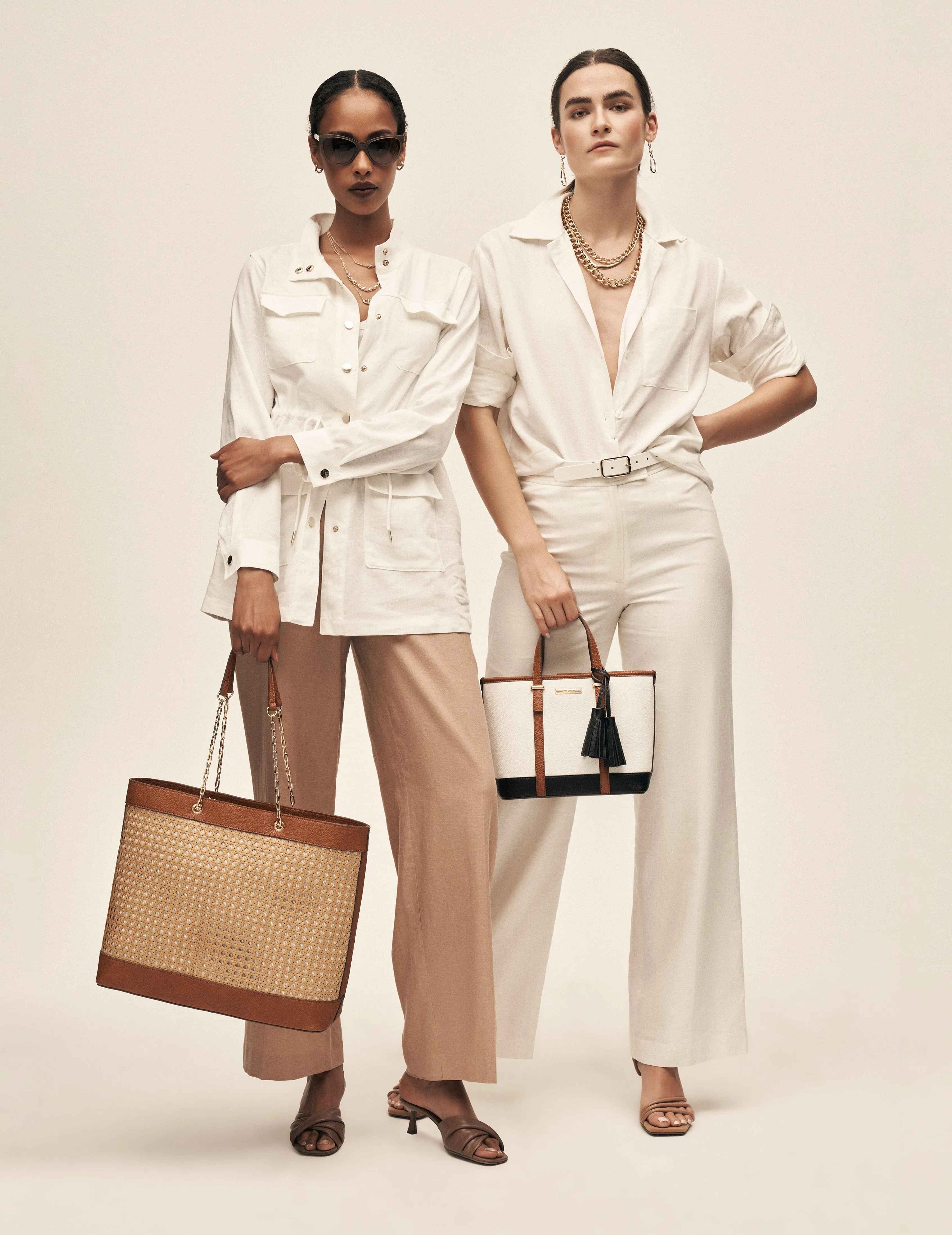 Colorblock Mini Tote Bag sold by Anne Klein