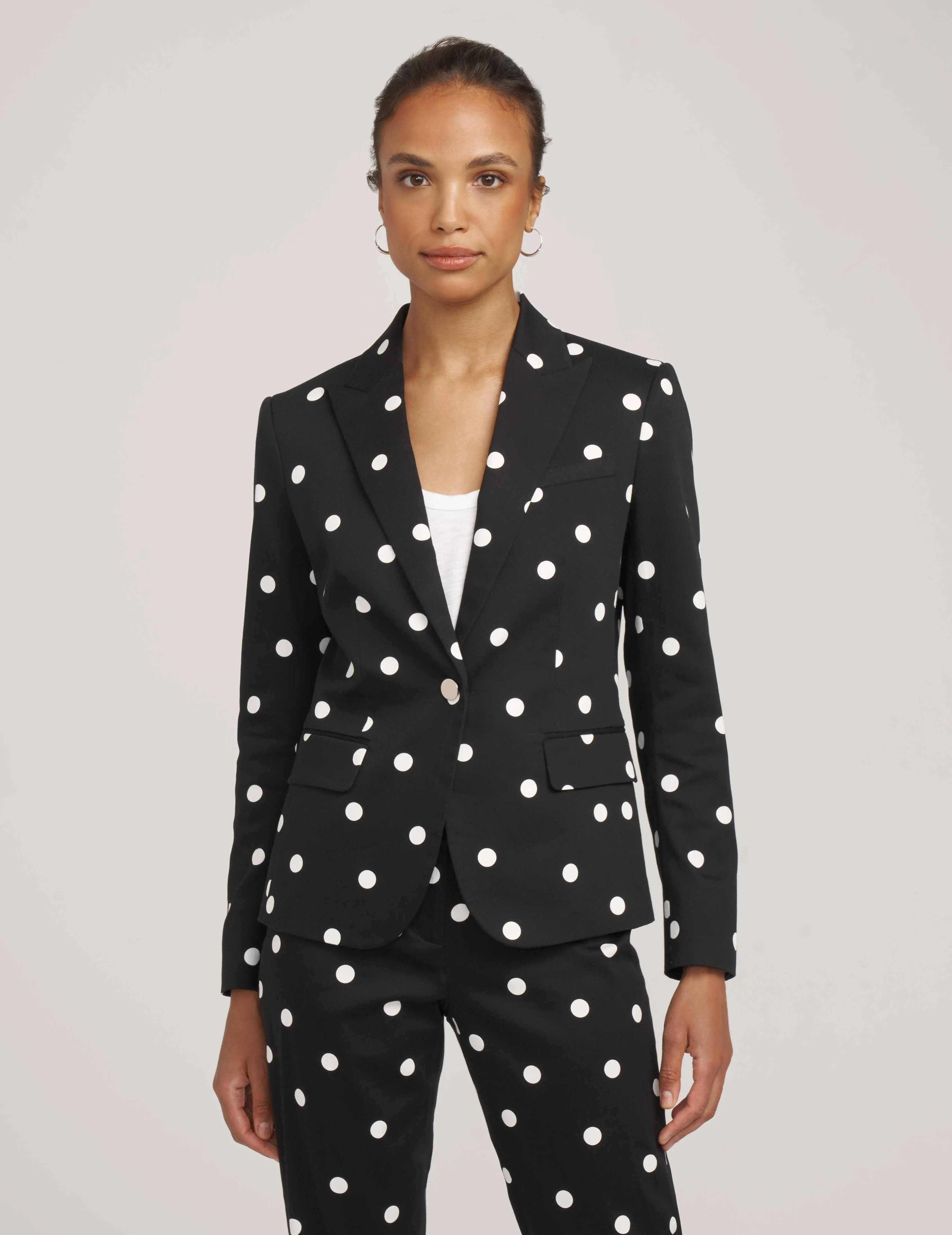 One Button Peak Lapel Jacket- Sale sold by Anne Klein