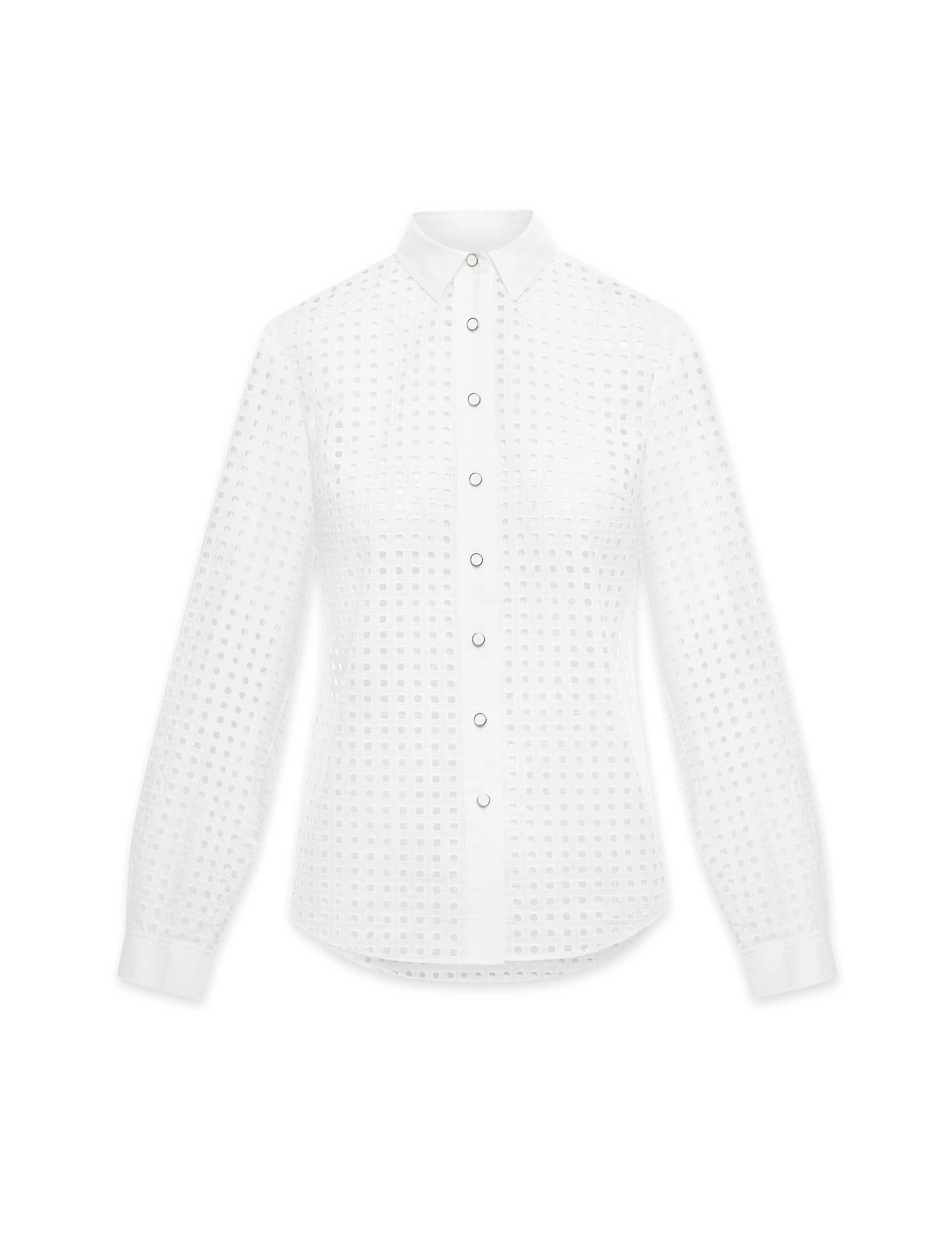 Cotton Eyelet Blouse- Sale sold by Anne Klein product image thumbnail 2