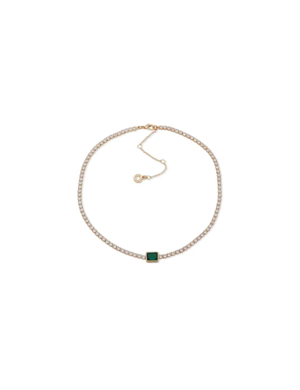 Emerald Pendant Necklace sold by Anne Klein