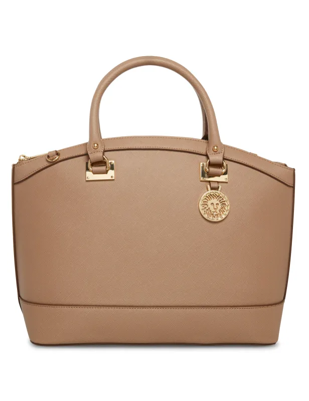 New Recruits Dome Satchel sold by Anne Klein