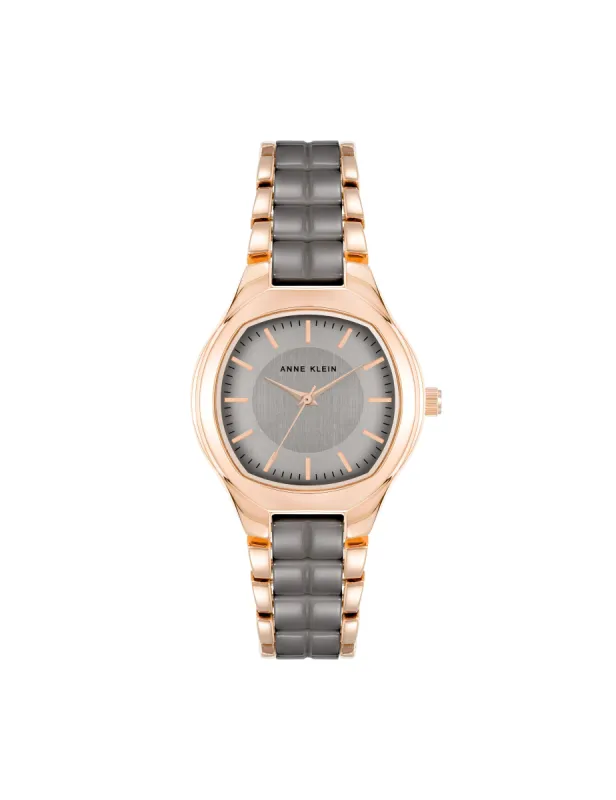 Cushion Shaped Ceramic Link Watch sold by Anne Klein
