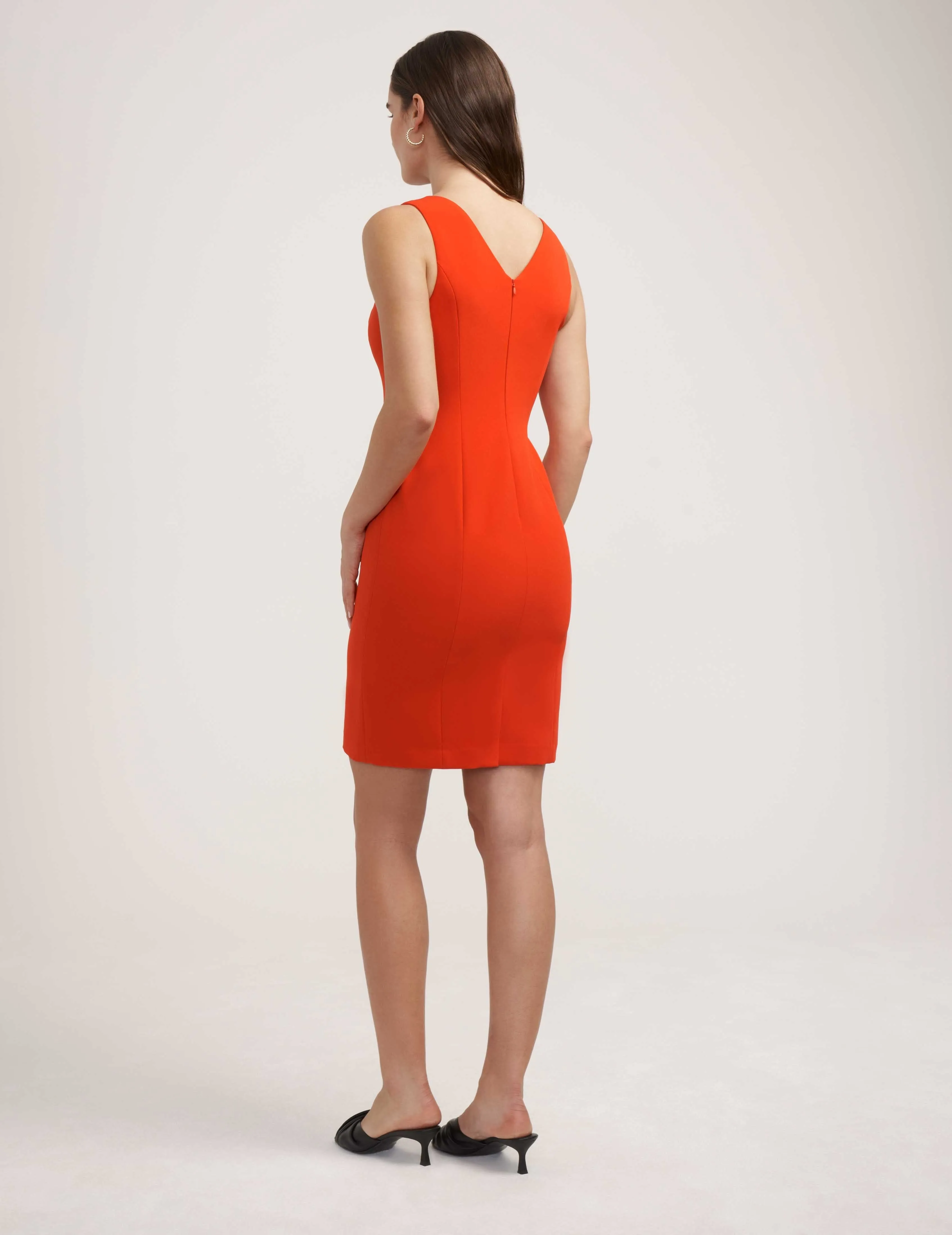 V-Neck Sheath Dress- Sale sold by Anne Klein product image thumbnail 3