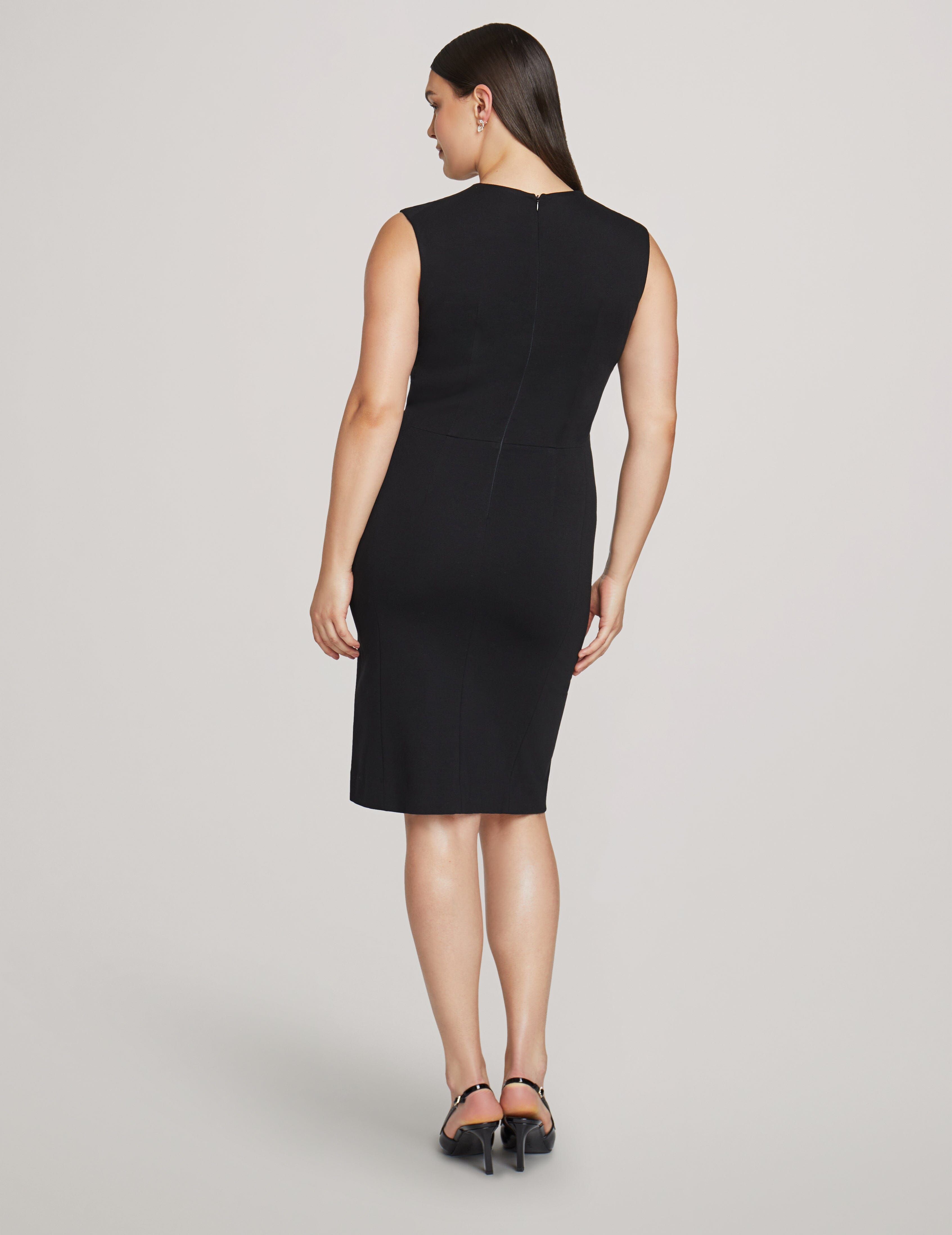 Sheath Dress With Front Slit sold by Anne Klein product image thumbnail 2