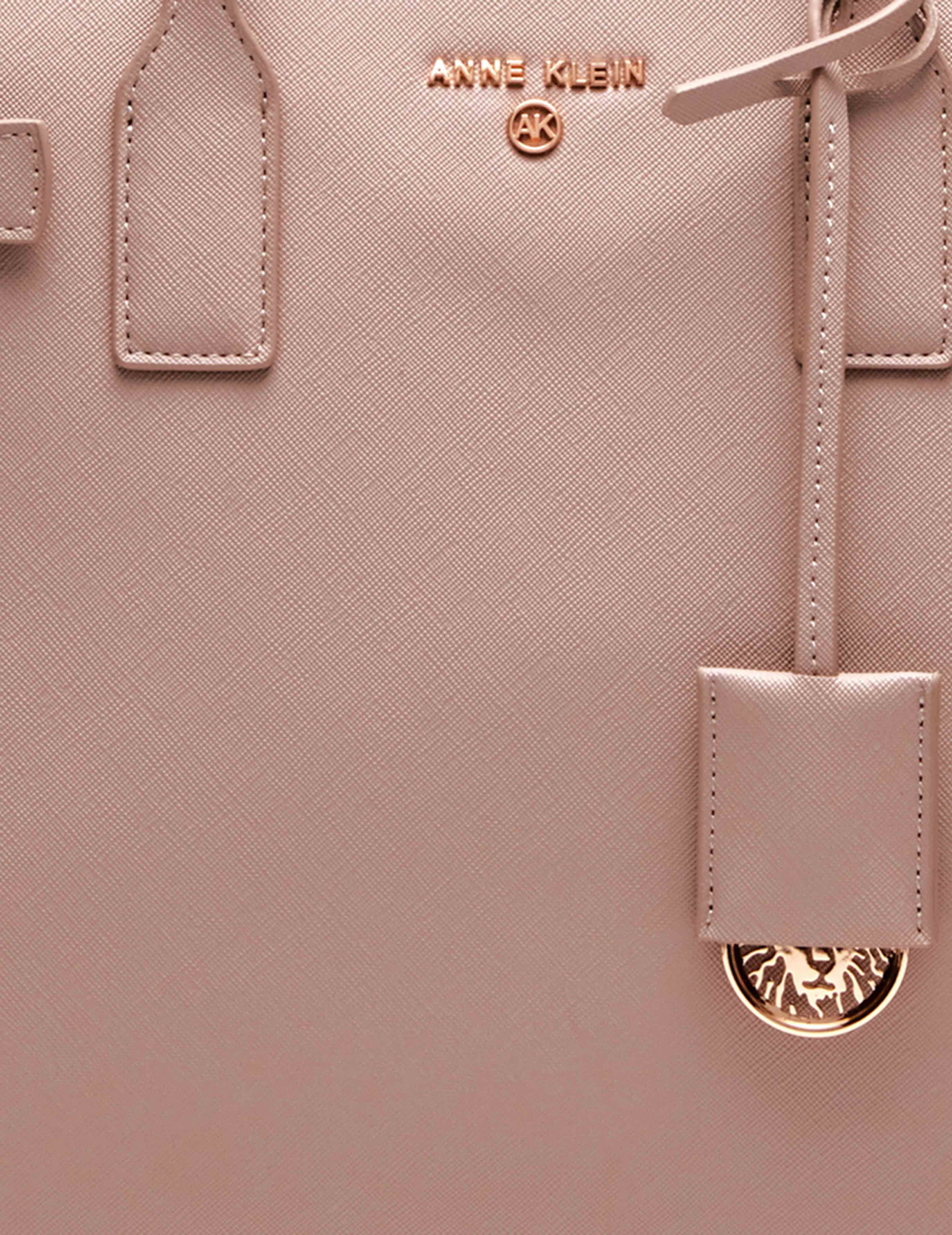 Large Structured Tote With Luggage Tag sold by Anne Klein product image thumbnail 3