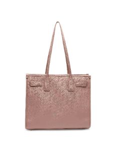 Large Structured Tote With Luggage Tag sold by Anne Klein