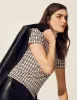 Chainlink Mock Neck Knit Top- Sale sold by Anne Klein