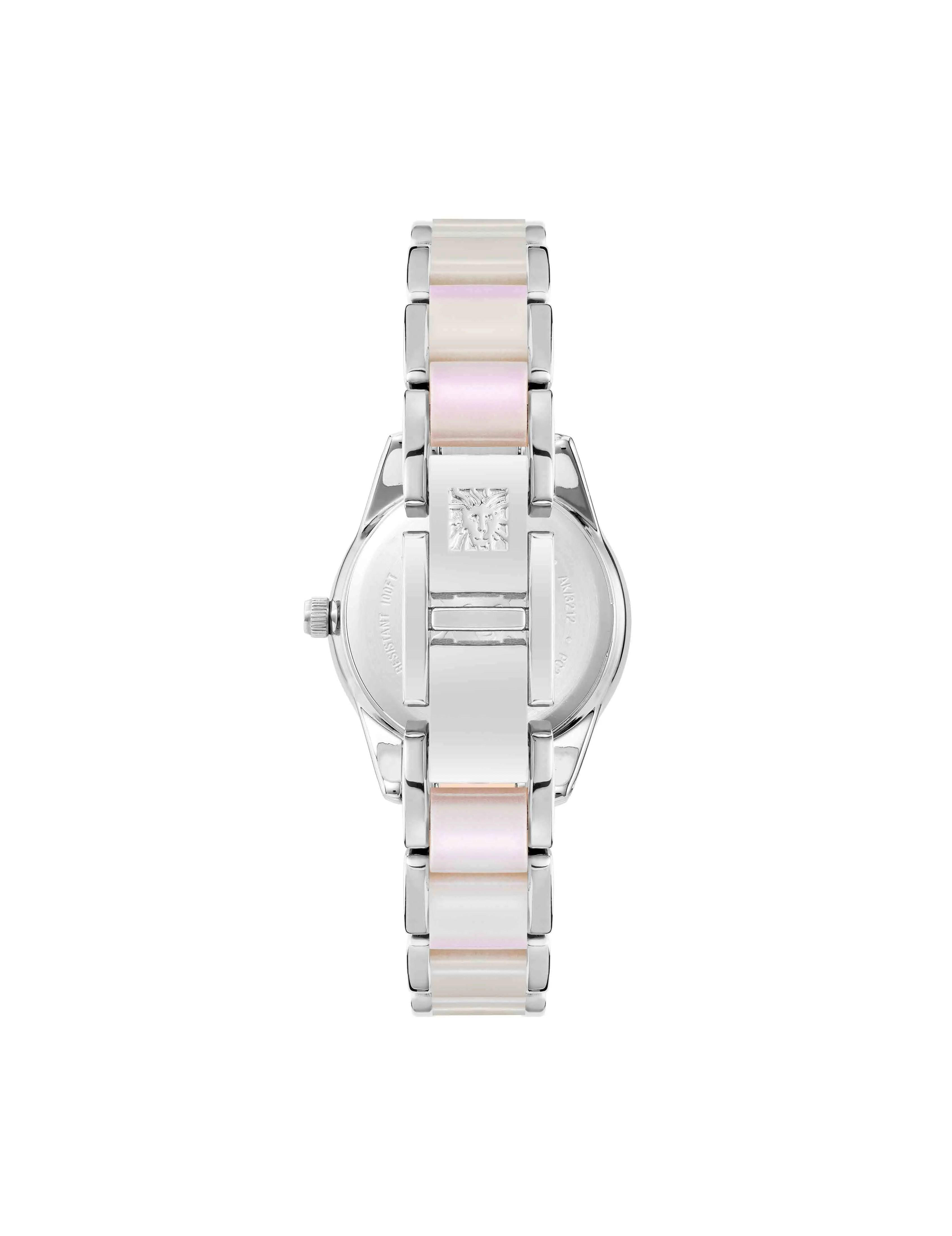 Pearlescent Resin Link Bracelet Watch sold by Anne Klein product image thumbnail 2