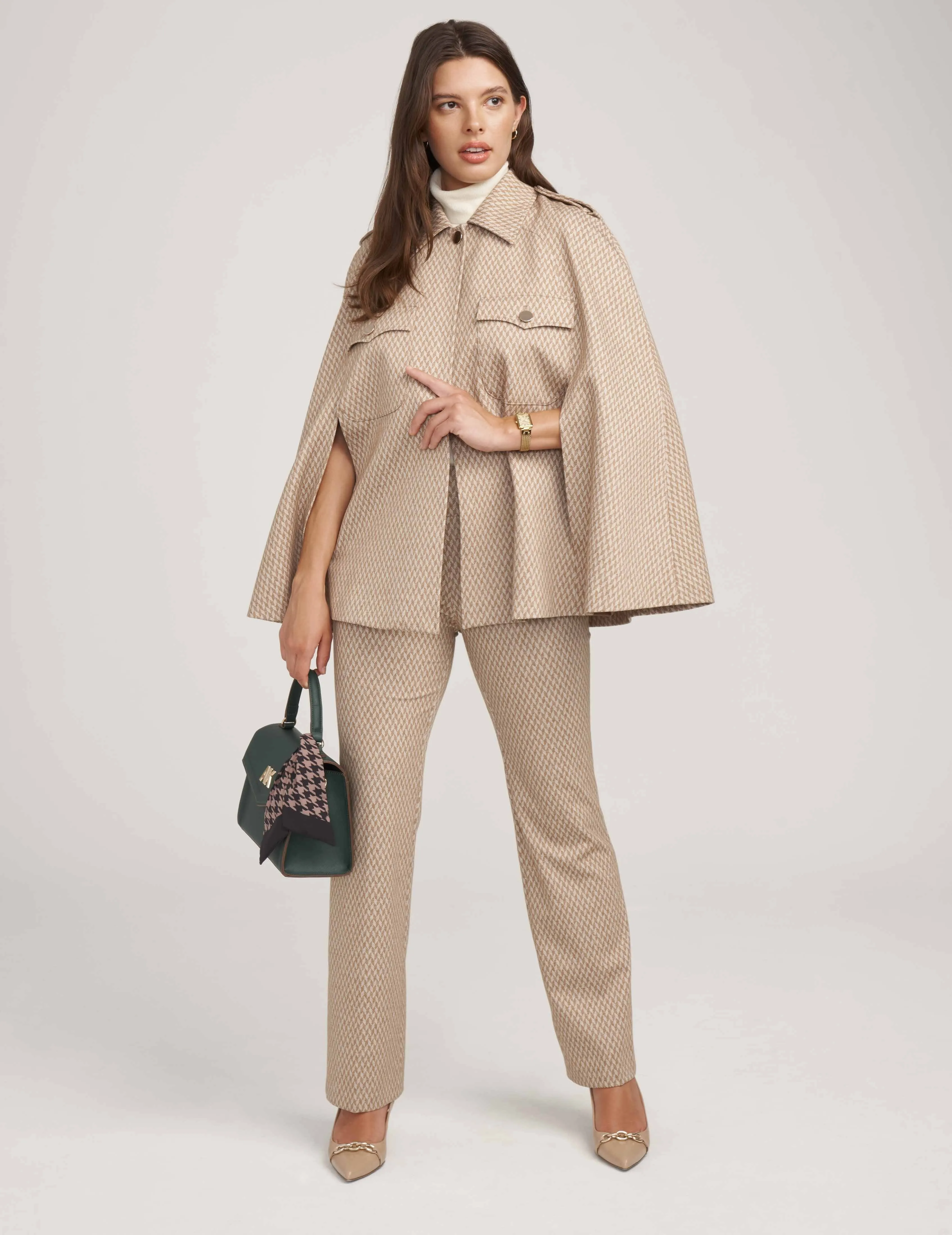 Chevron Knit Cape Jacket- Sale sold by Anne Klein product image thumbnail 5