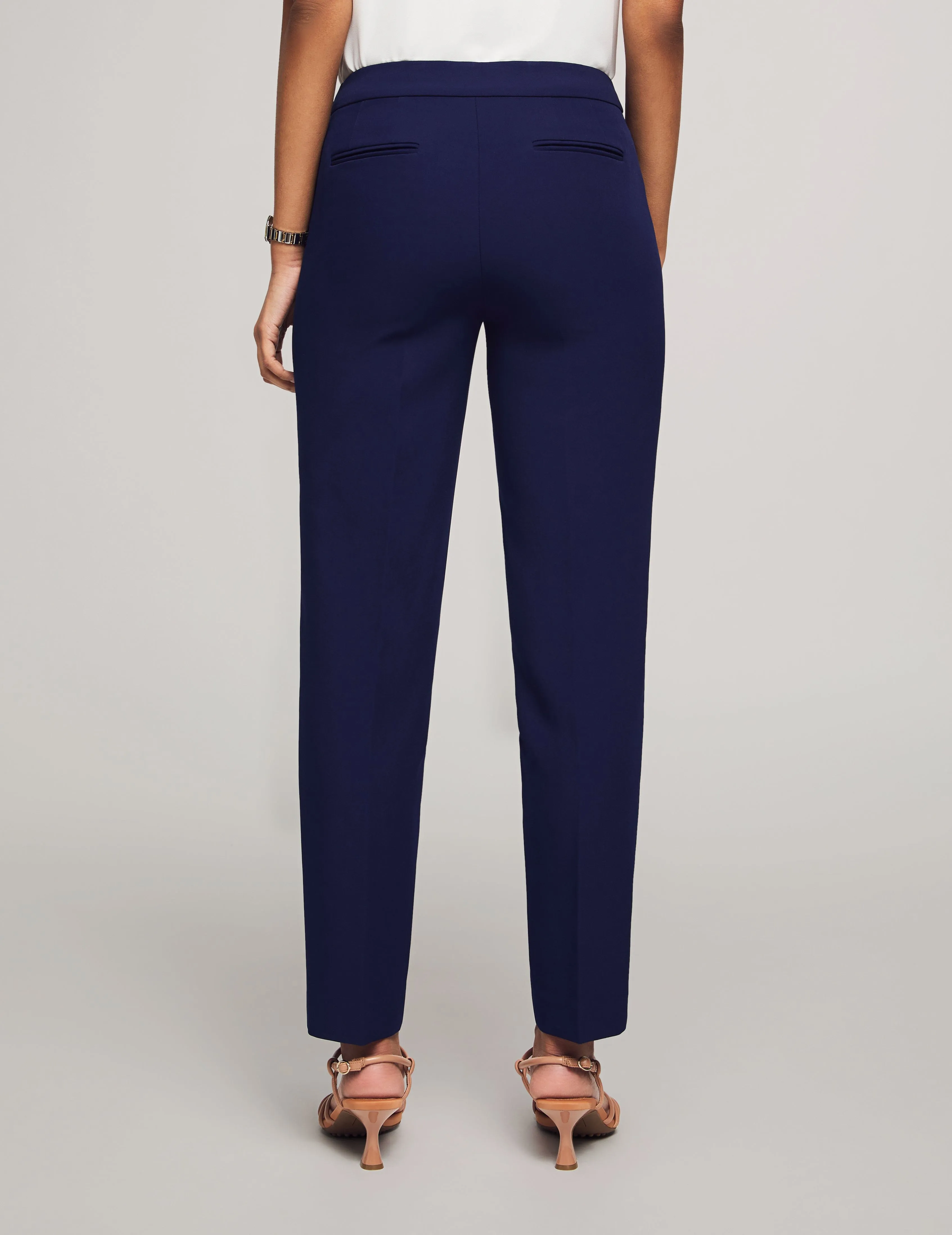 Anne Stretch Fly Front Bowie Pant- Sale sold by Anne Klein product image thumbnail 2