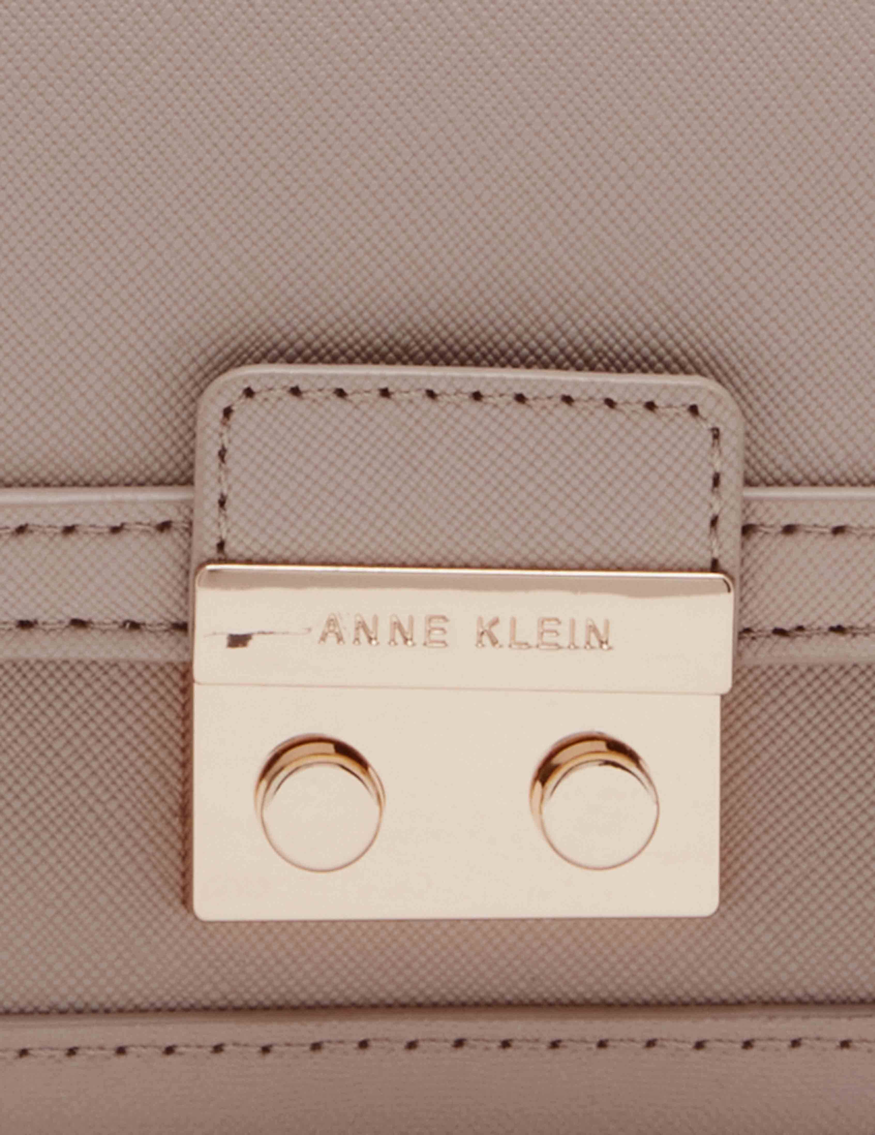 Medium Flap Crossbody With Push Lock And Web Strap sold by Anne Klein product image thumbnail 3