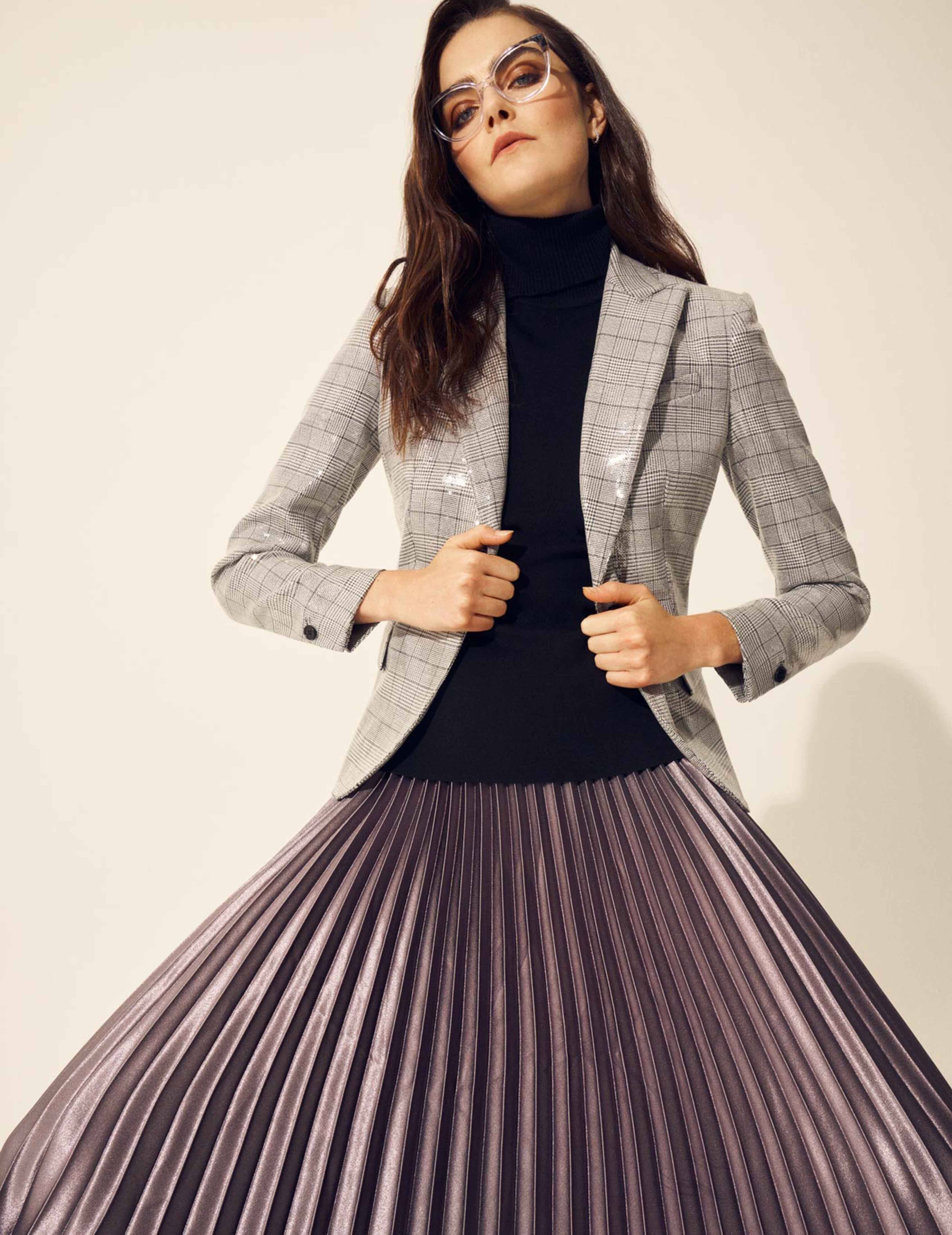 Satin Pleated Maxi Skirt- Clearance sold by Anne Klein