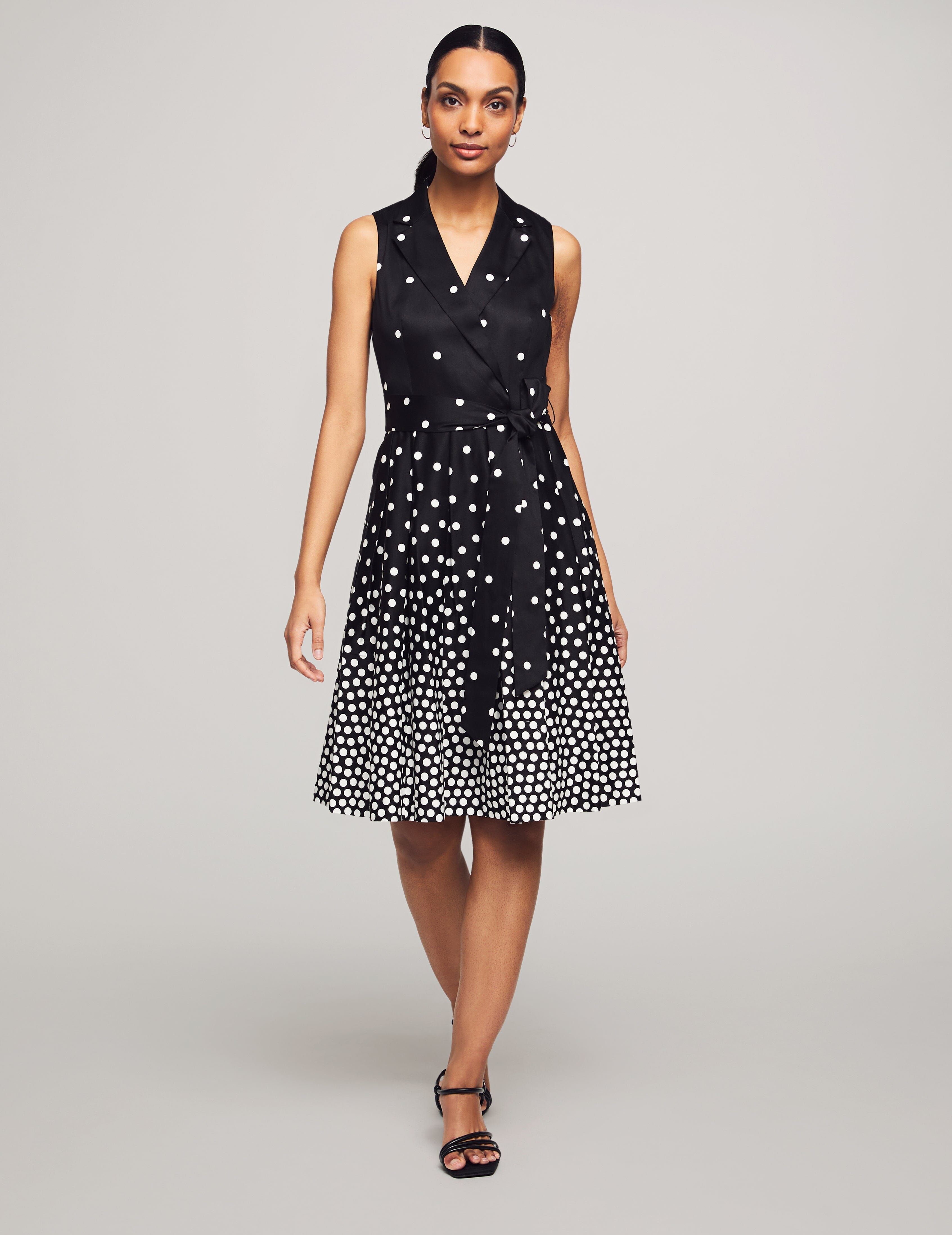 Notch Collar Wrap With Full Skirt- Sale sold by Anne Klein