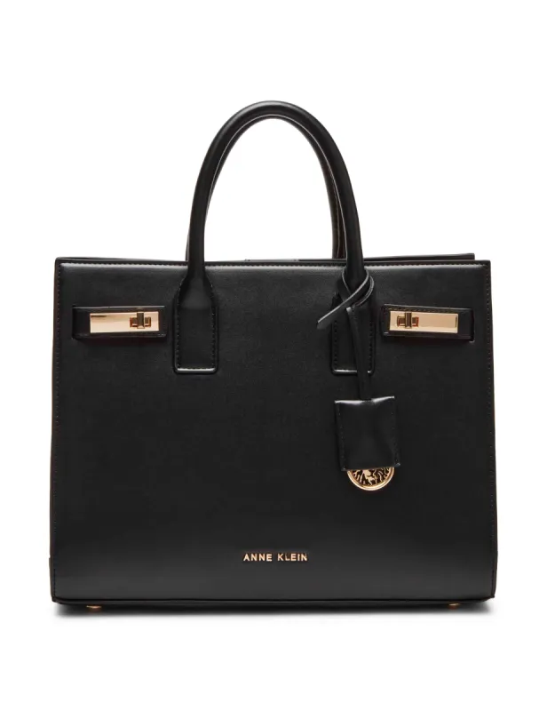 Convertible E/W Satchel With Turn Lock sold by Anne Klein