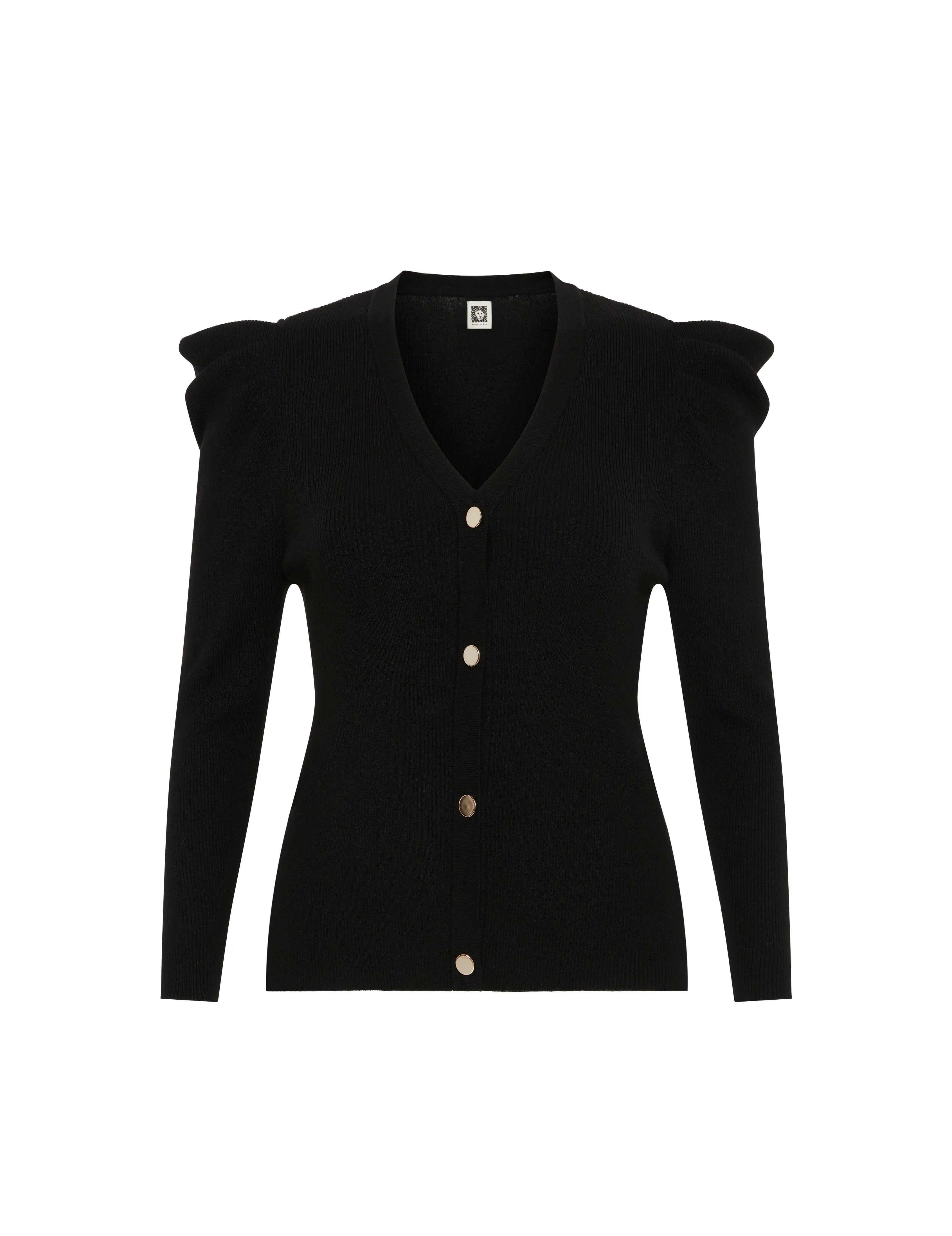 Puff Sleeve Ribbed Cardigan- Sale sold by Anne Klein product image thumbnail 4