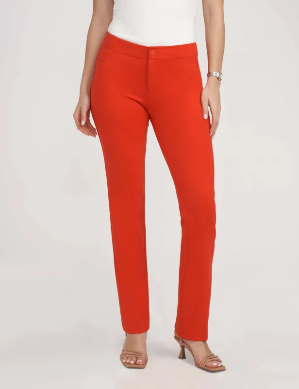 Fly Front Bootleg Pant- Sale sold by Anne Klein