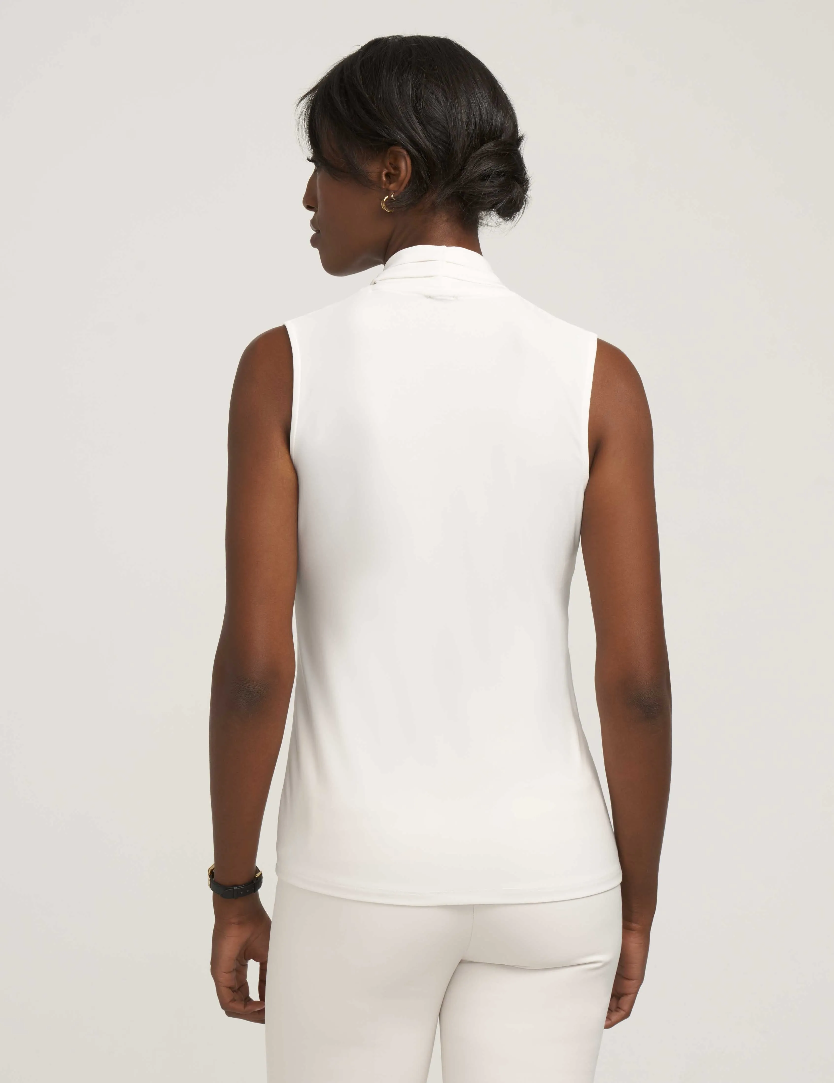 V-Neck Triple Pleat Top- Sale sold by Anne Klein product image thumbnail 3