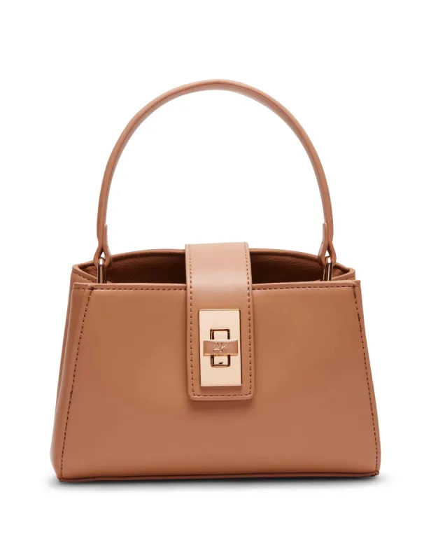 Mini Top Handle With Enamel Turn Lock sold by Anne Klein