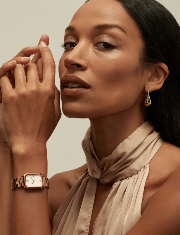 Matte Satin Twist Neck Halter Top- Sale sold by Anne Klein