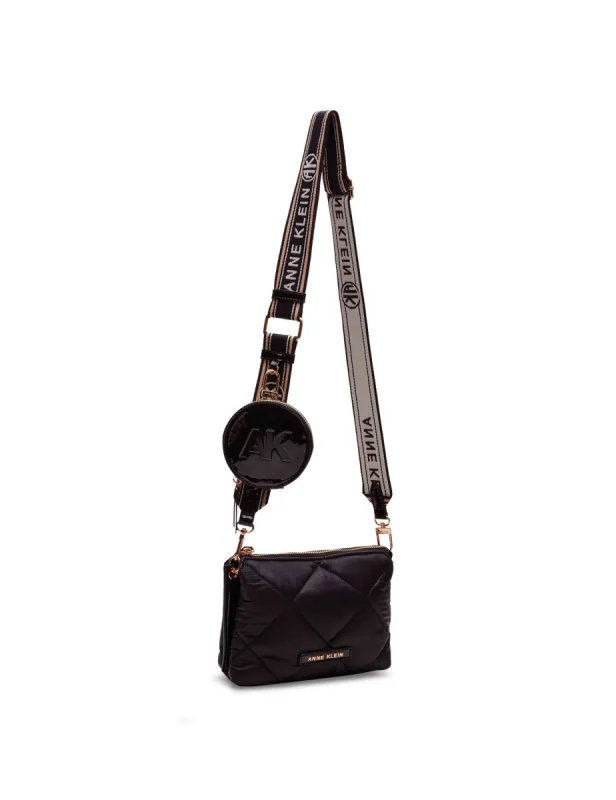 E/W Nylon Crossbody With Logo Web Strap sold by Anne Klein