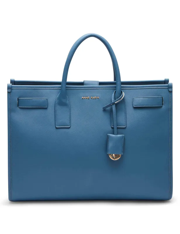 Large Work Tote With Detachable Strap sold by Anne Klein