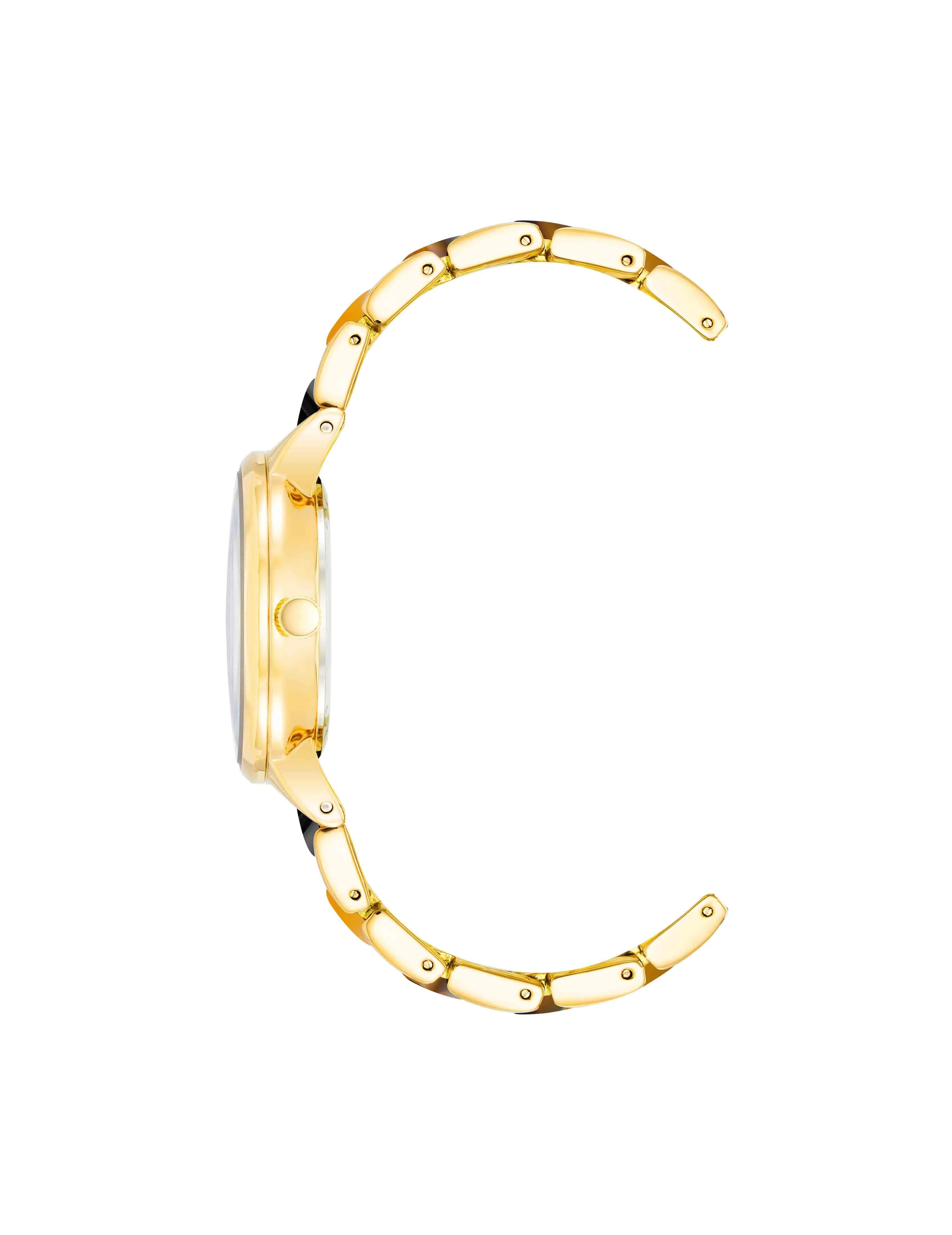 Marbleized Acetate Bracelet Watch sold by Anne Klein product image thumbnail 3