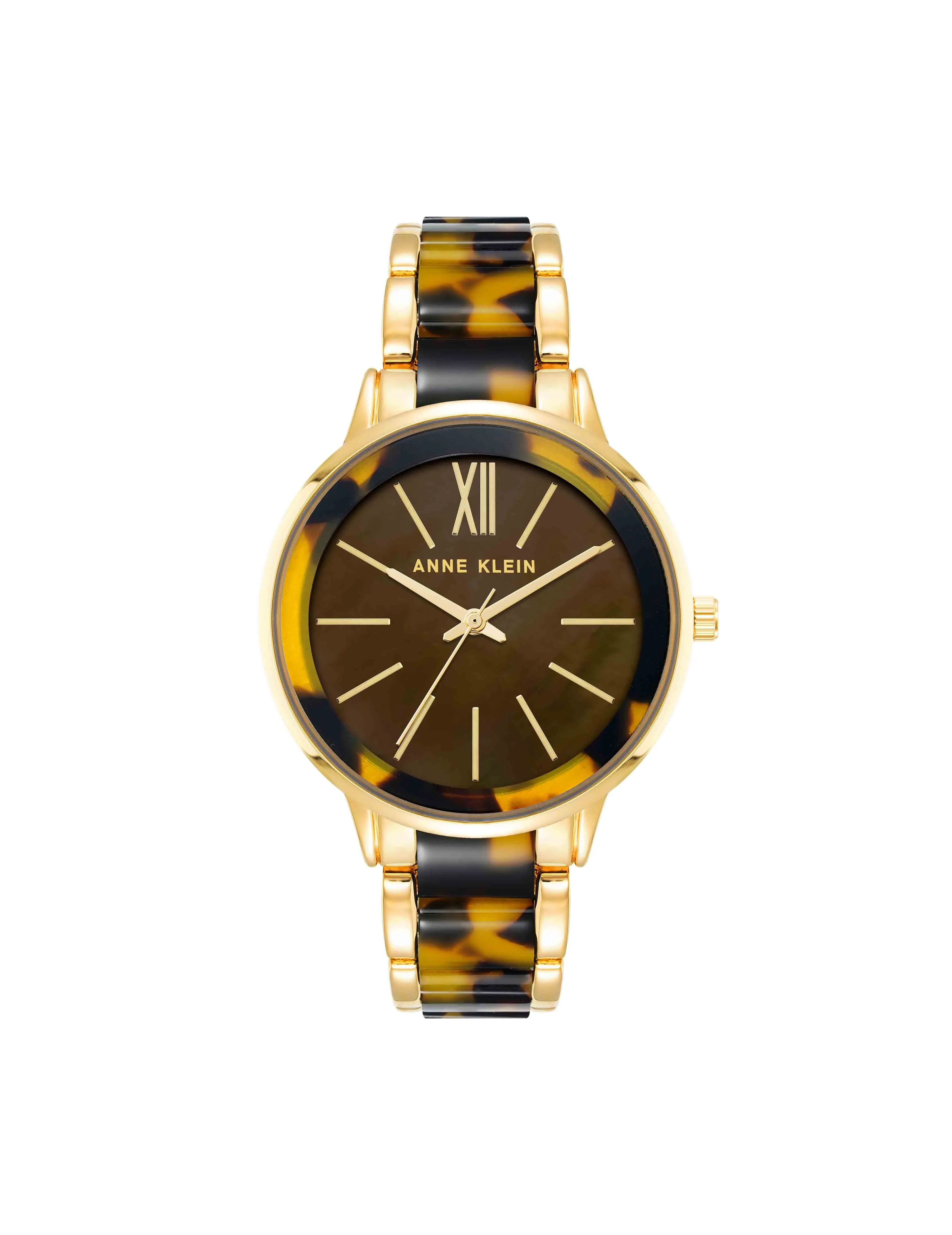 Marbleized Acetate Bracelet Watch sold by Anne Klein