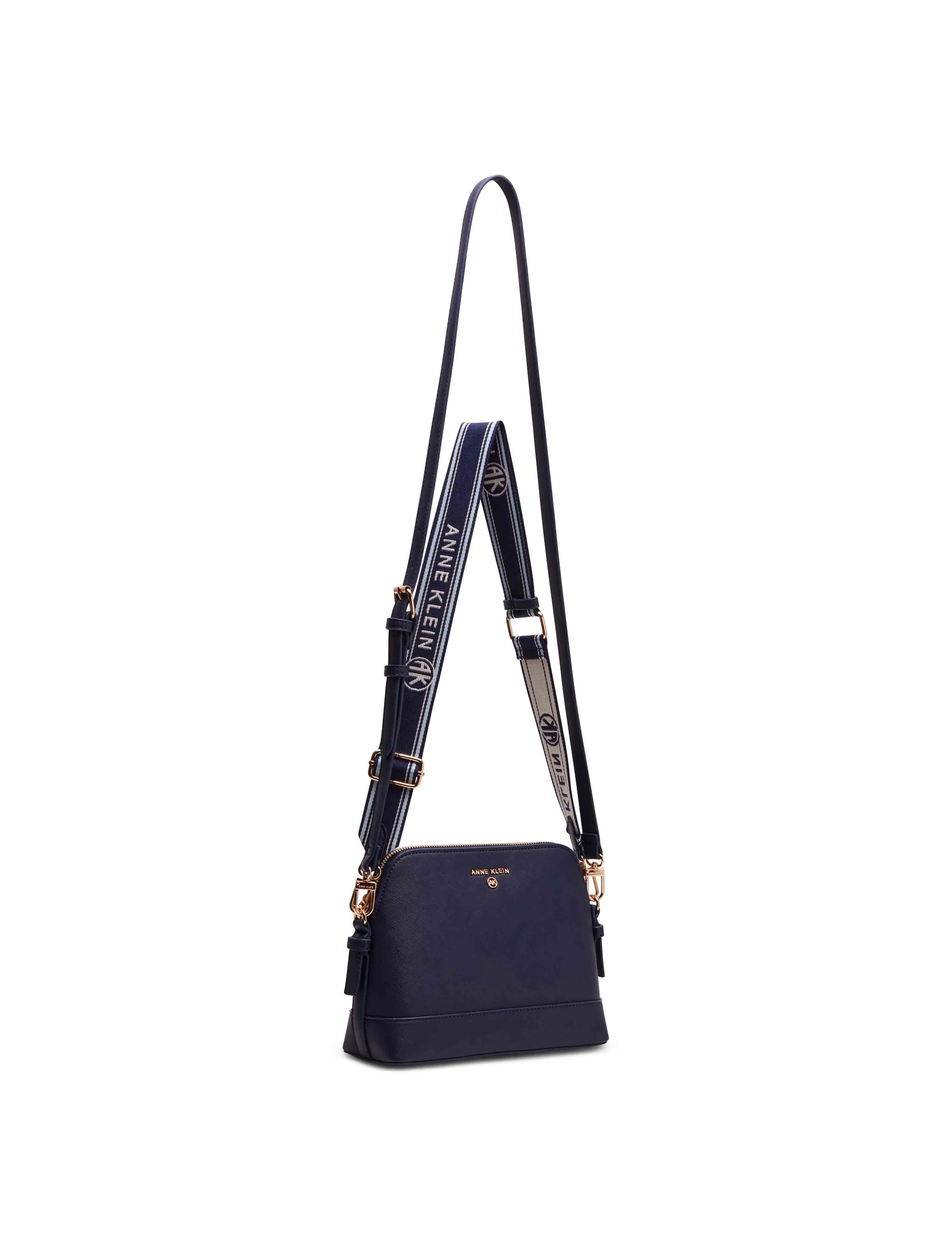 Dome Crossbody With Logo Web Strap sold by Anne Klein product image thumbnail 2