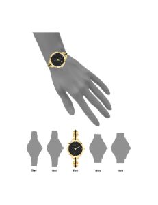 Enamel Accented Open Link Boyfriend Watch sold by Anne Klein