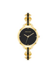 Enamel Accented Open Link Boyfriend Watch sold by Anne Klein
