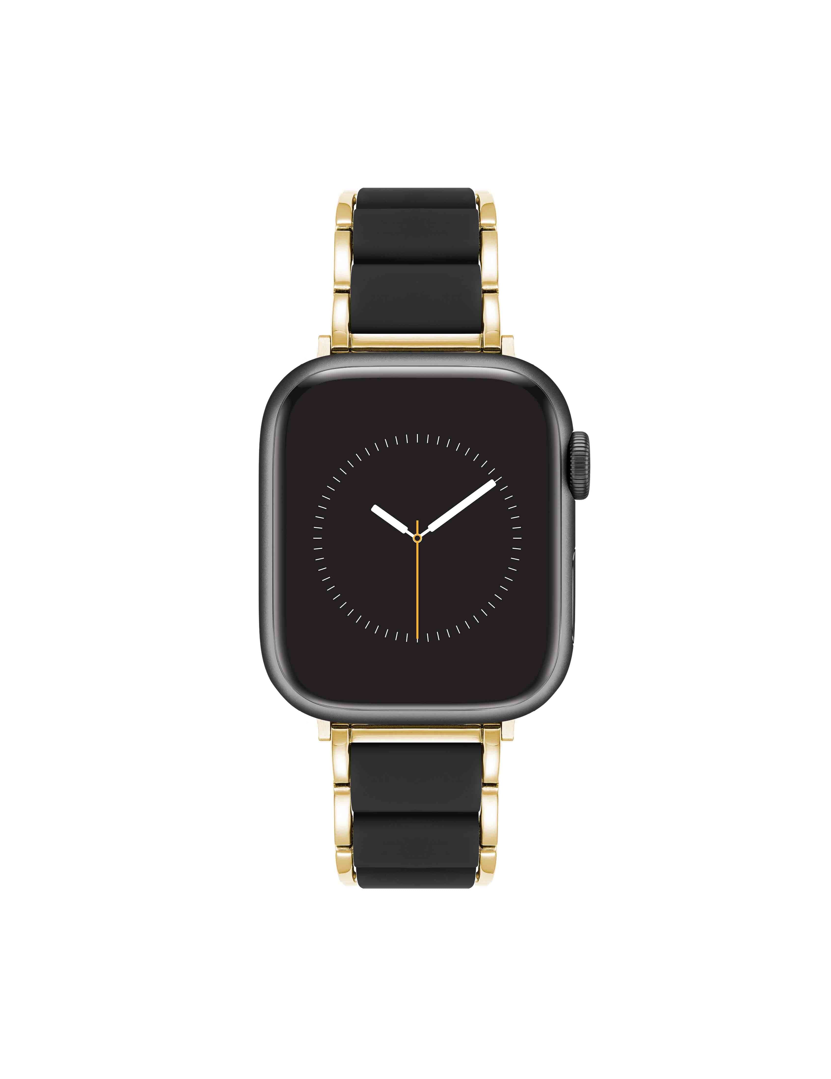Rubberized Link Bracelet Band for Apple Watch® sold by Anne Klein