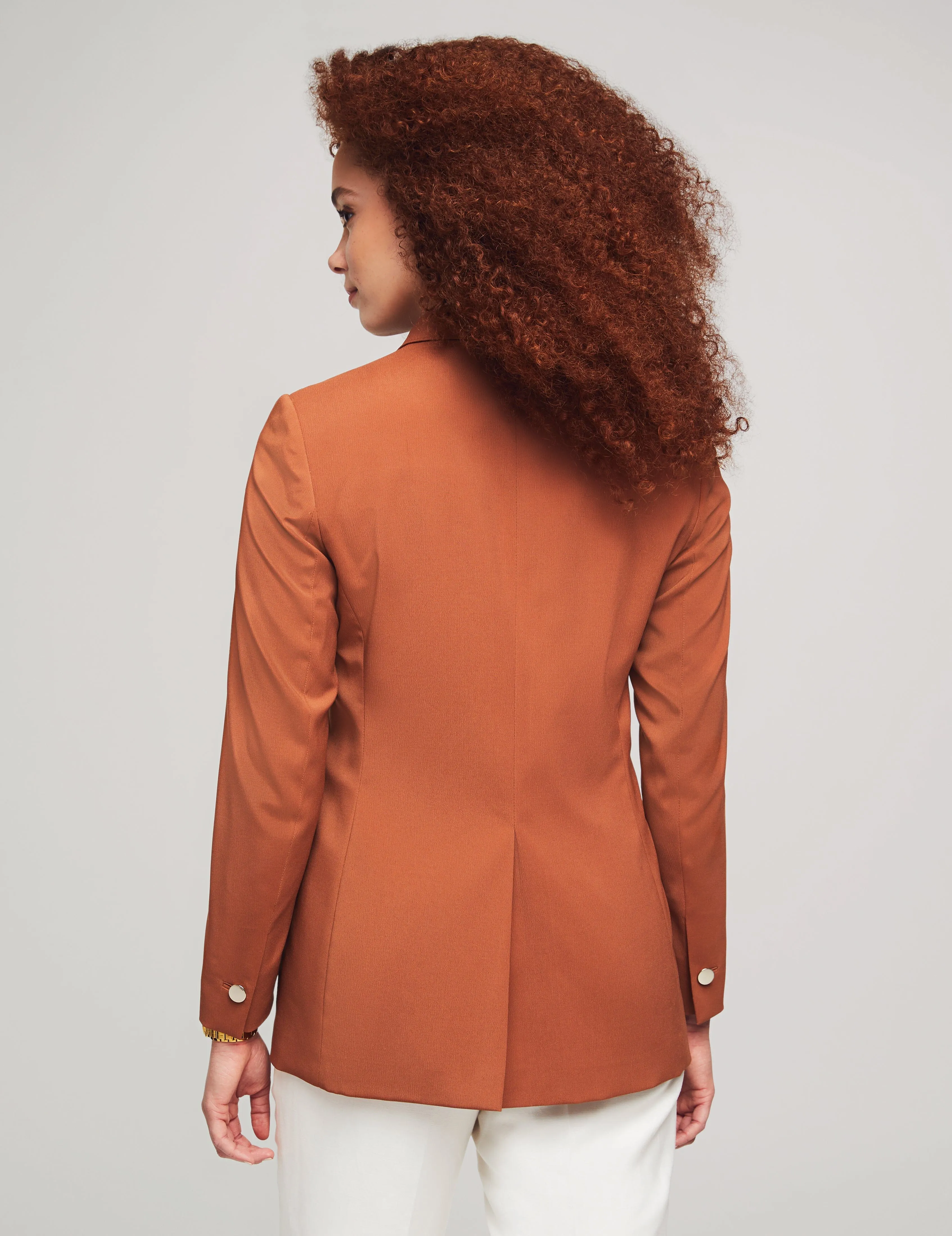One Button Jacket With Notch Collar- Sale sold by Anne Klein product image thumbnail 2