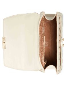 Convertible Quilted Satchel With Push Lock sold by Anne Klein