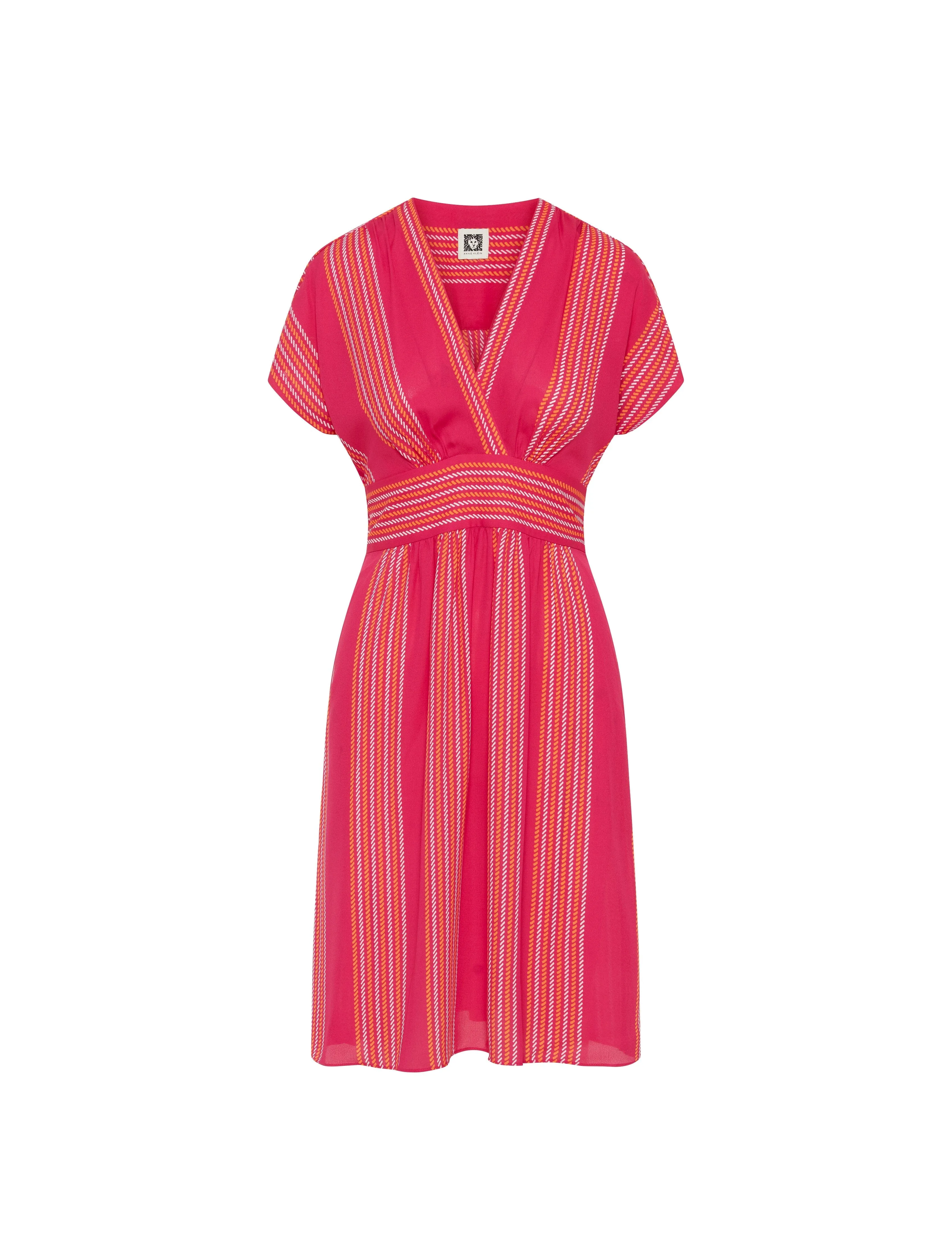 V-Neck Wrap Printed Dress- Clearance sold by Anne Klein product image thumbnail 4