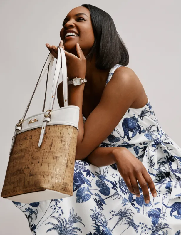 Cork Classic Tote Bag made by Anne Klein